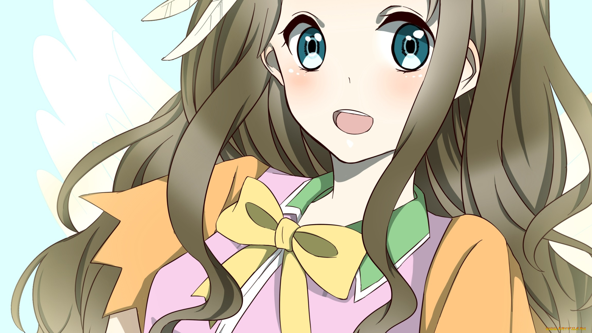 аниме, kyoukai, no, kanata, девочка