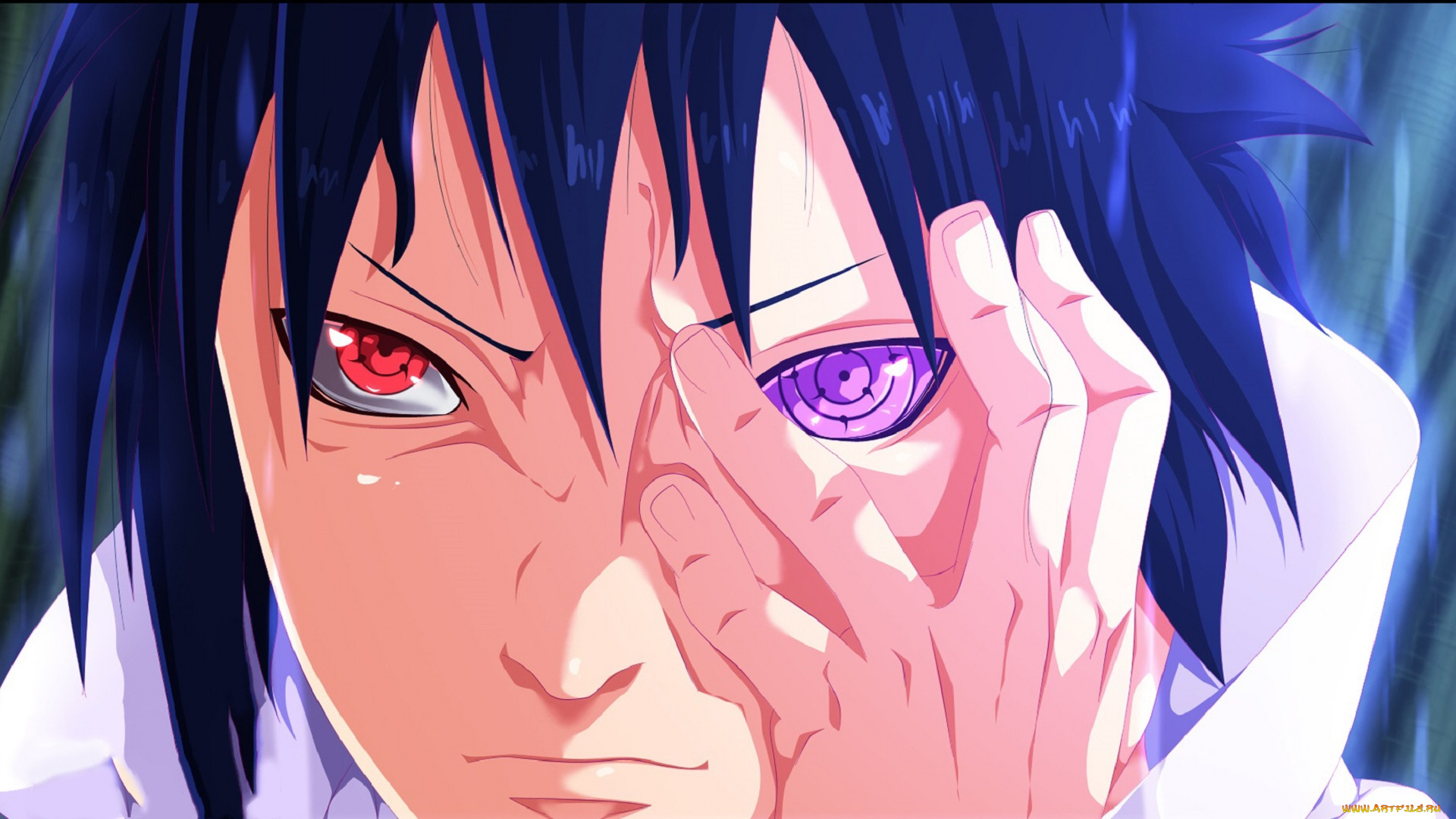 аниме, naruto, саске