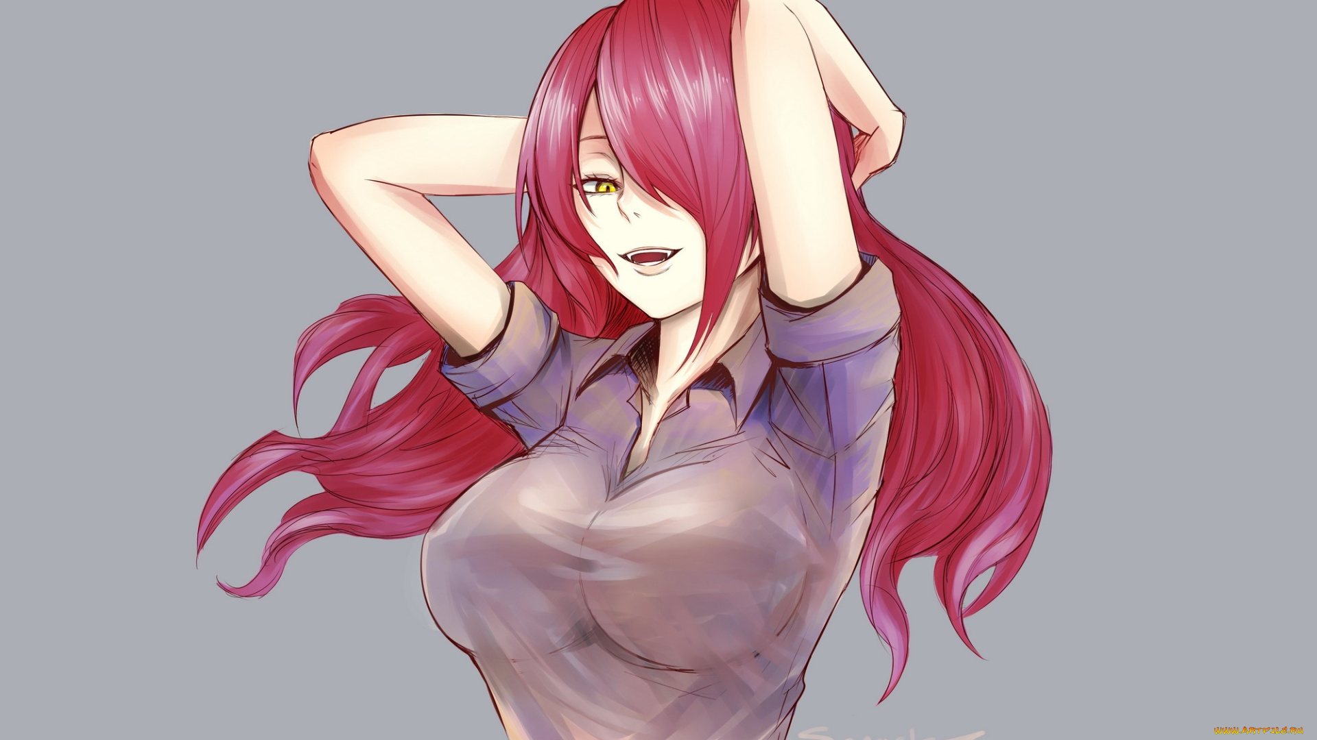 аниме, shokugeki, no, soma, девушка