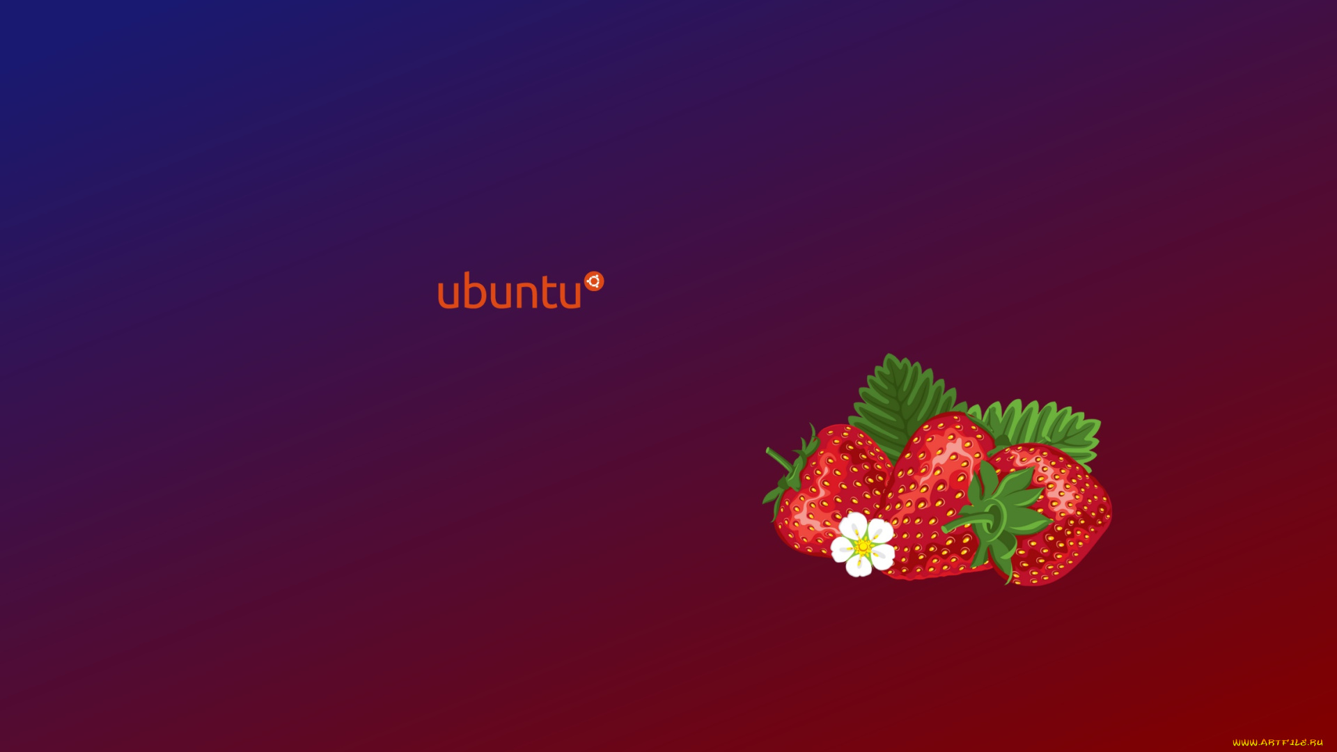 компьютеры, ubuntu, linux, фон, логотип
