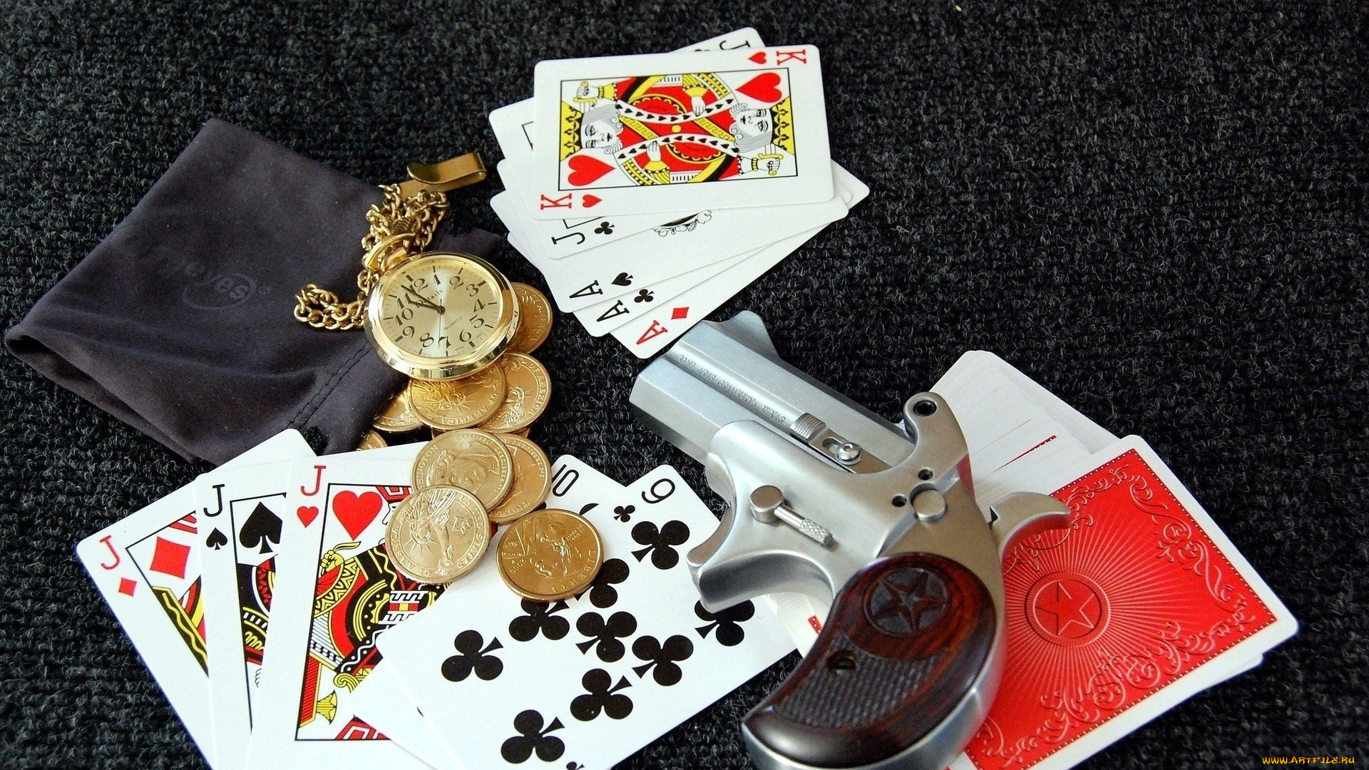 разное, настольные, игры, , азартные, игры, часы, монеты, карты, револьвер