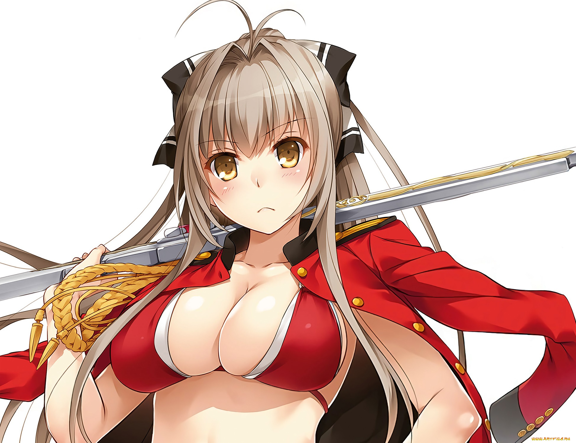аниме, amagi, brilliant, park, девушка