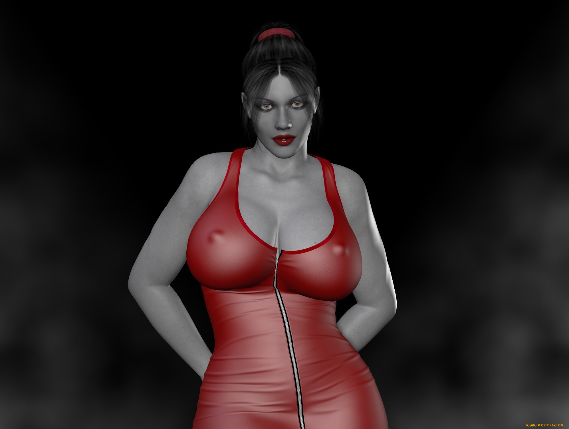 3д, графика, люди, , people, девушка, фон, взгляд