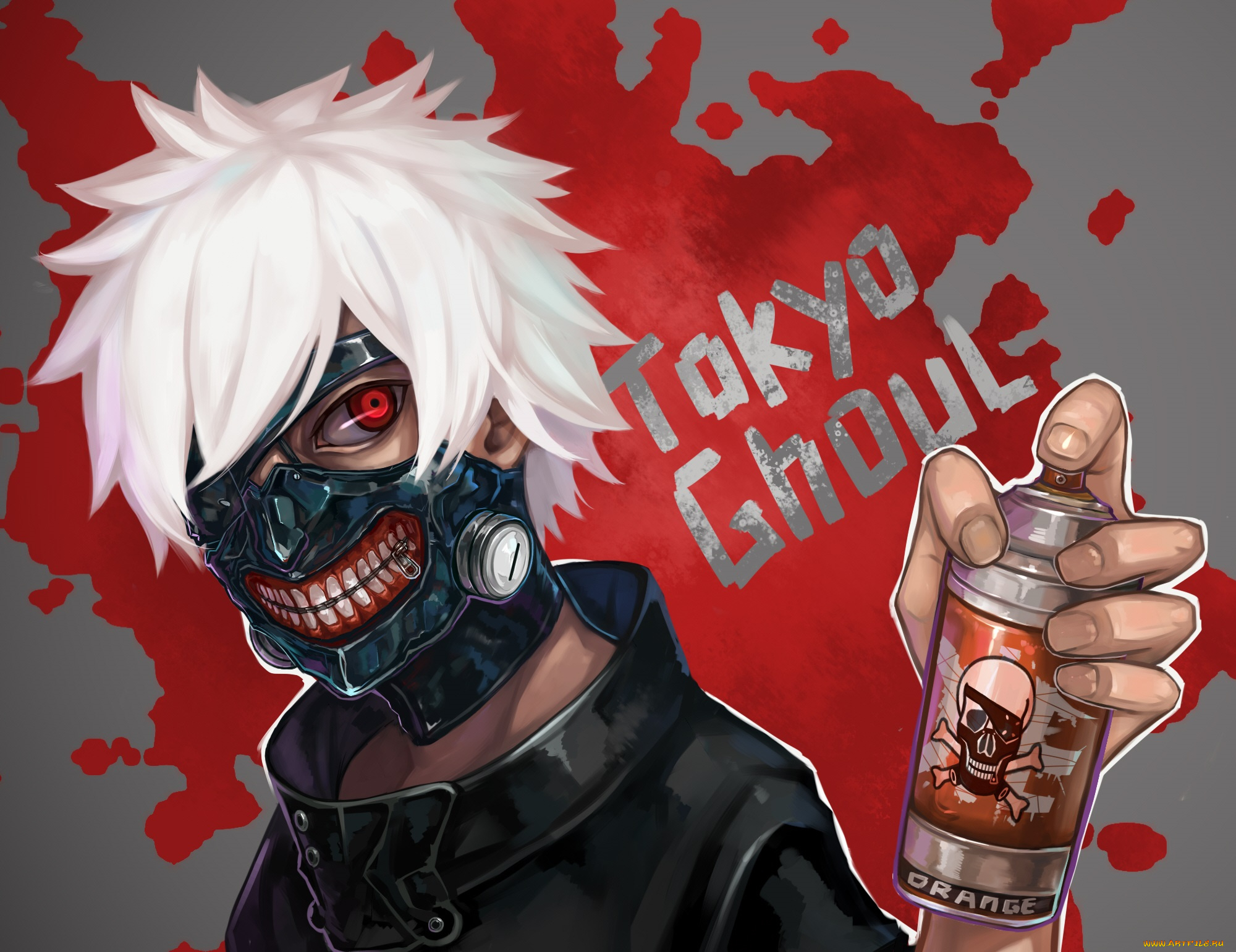 аниме, tokyo, ghoul, канеки