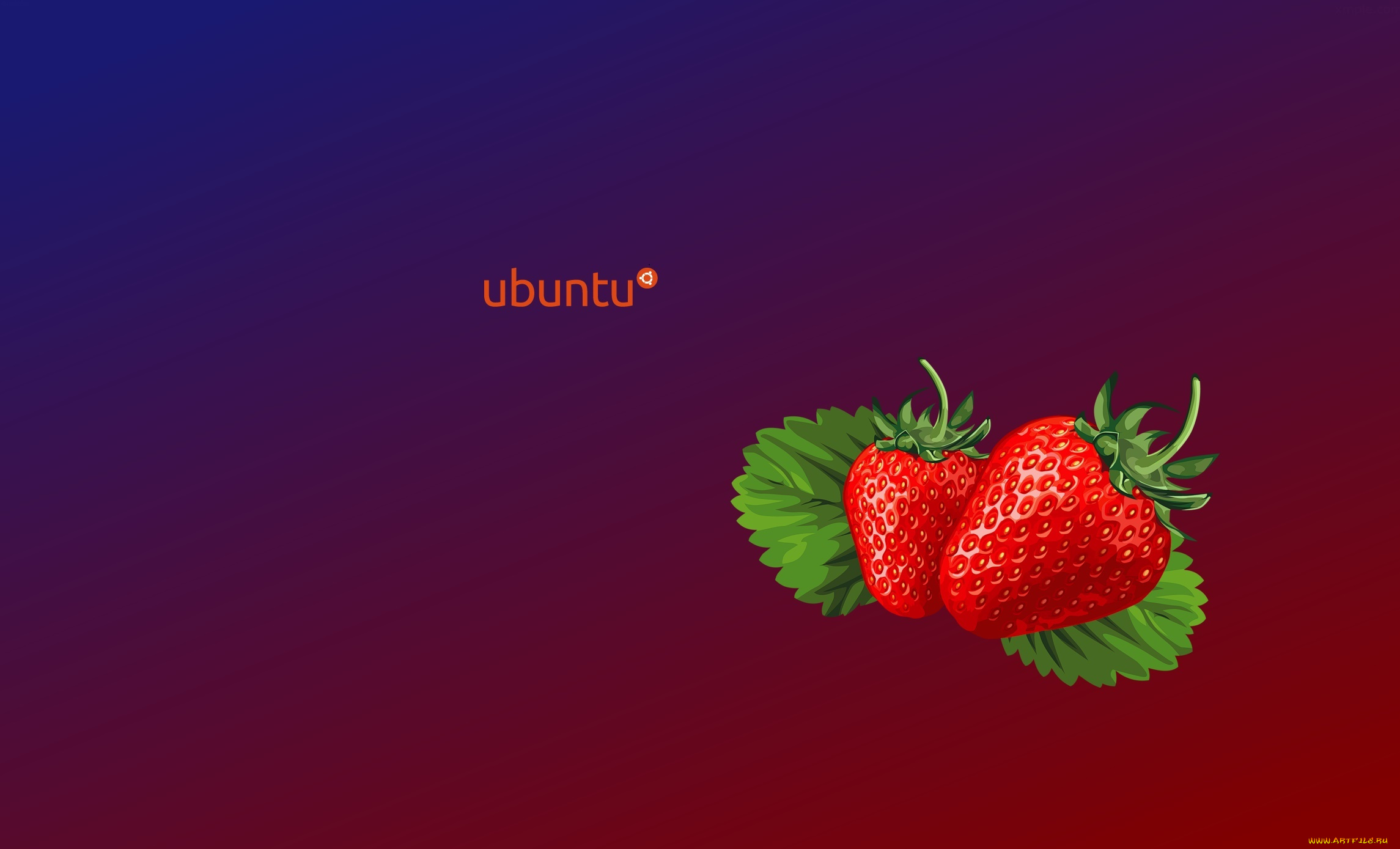 компьютеры, ubuntu, linux, фон, логотип