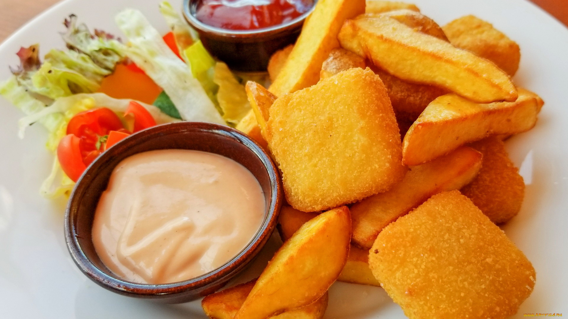 еда, вторые, блюда, жареный, сыр