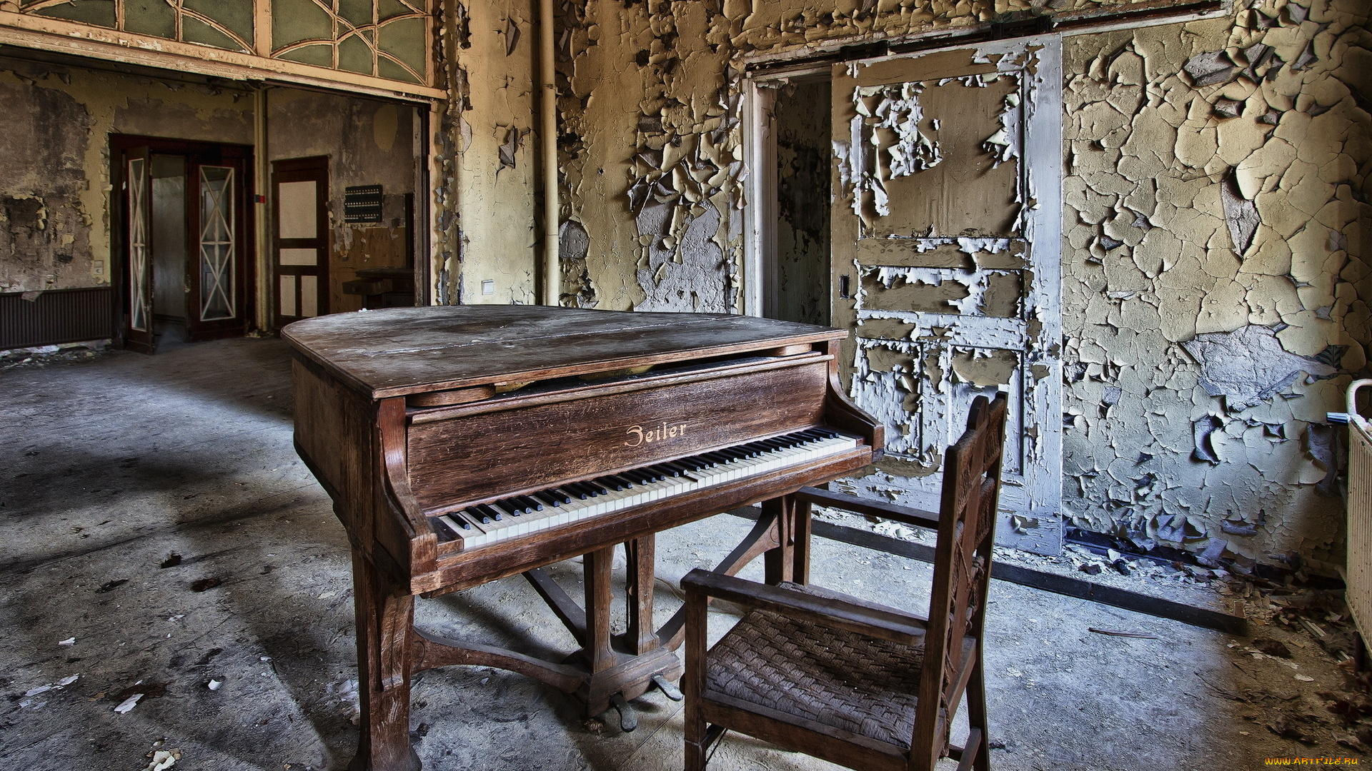 музыка, -музыкальные, инструменты, пианино, помещение, стул, рояль