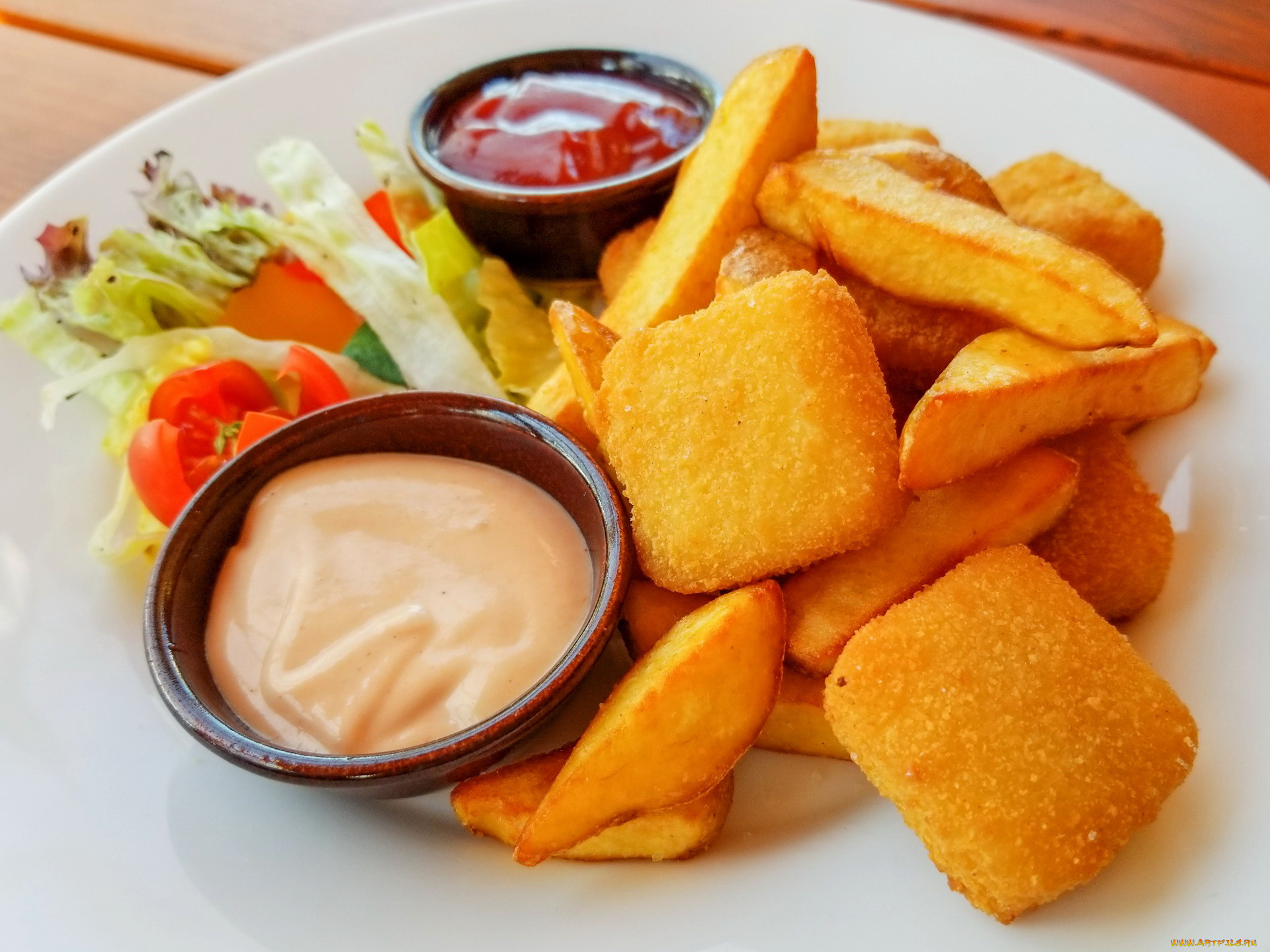 еда, вторые, блюда, жареный, сыр