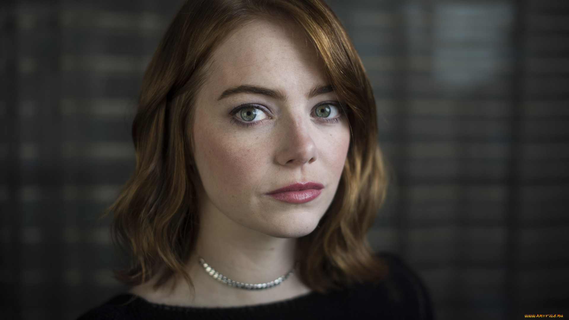 девушки, emma, stone, лицо, рыжая, актриса