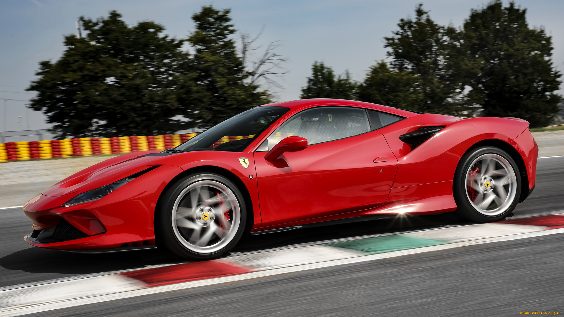 ferrari, f8, tributo, 2020, автомобили, ferrari, f8, tributo, 2020, жгучая, деаушка, из, италии