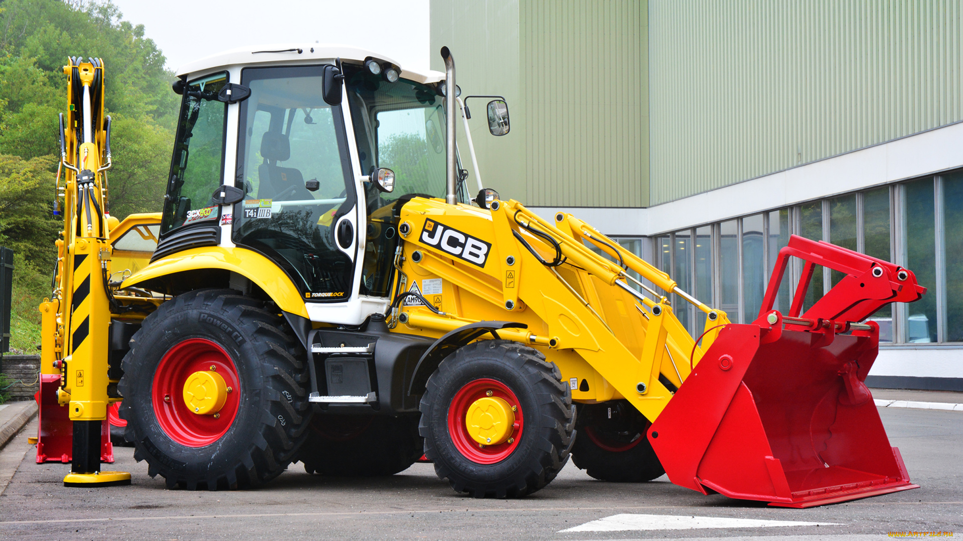 техника, фронтальные, погрузчики, jcb