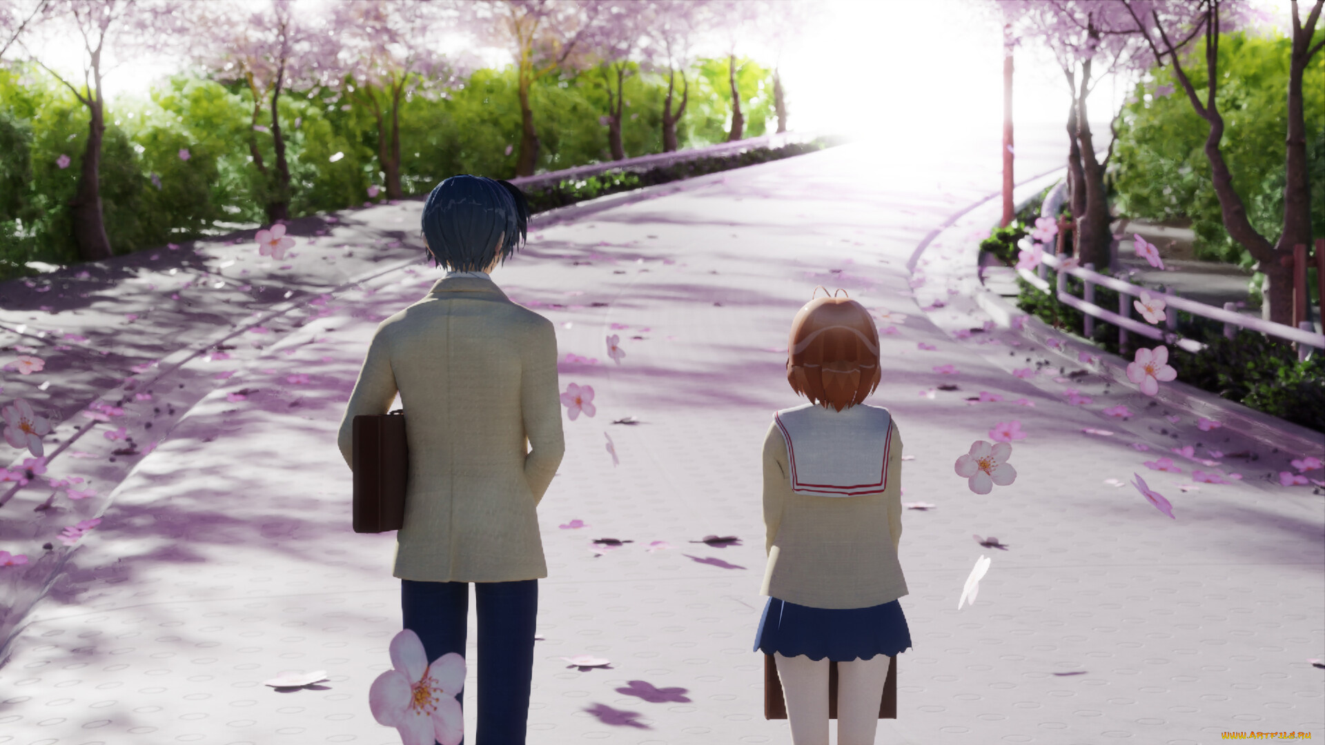 аниме, clannad, кланнад