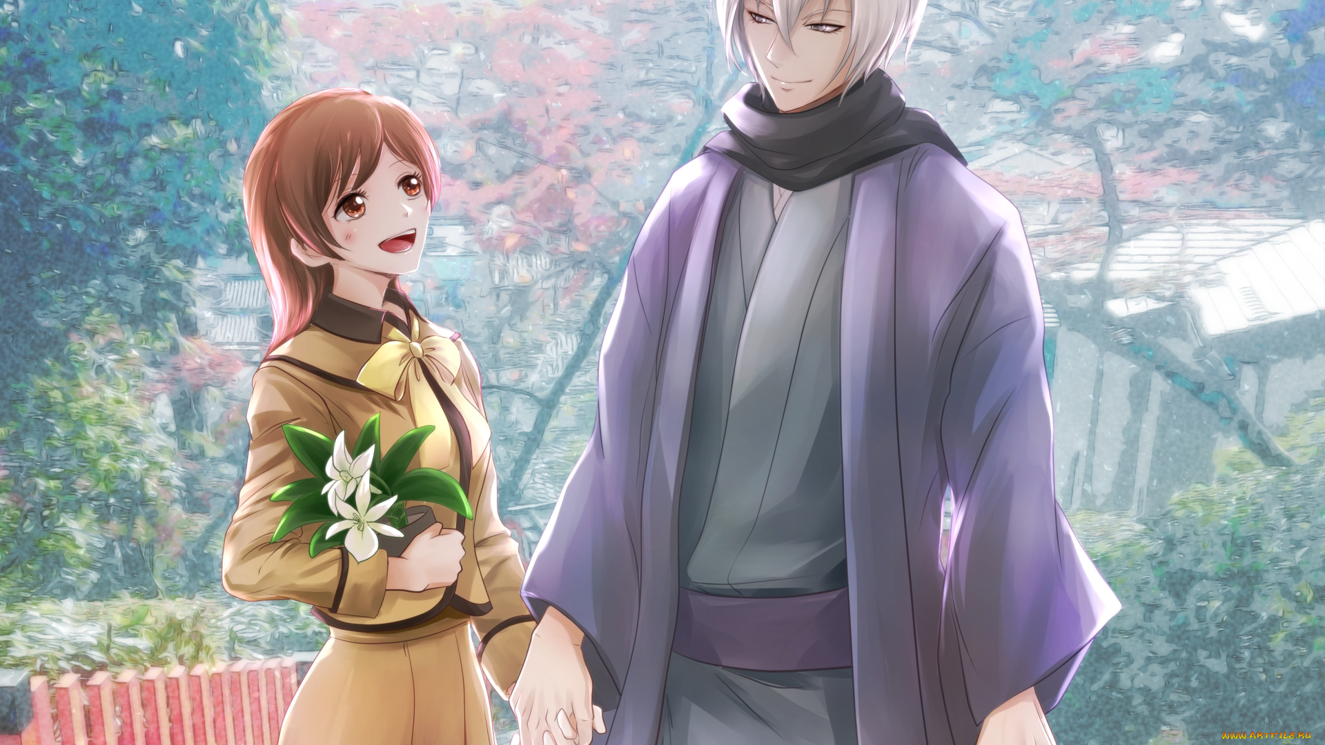 аниме, kamisama, hajimemashita, очень, приятно, бог