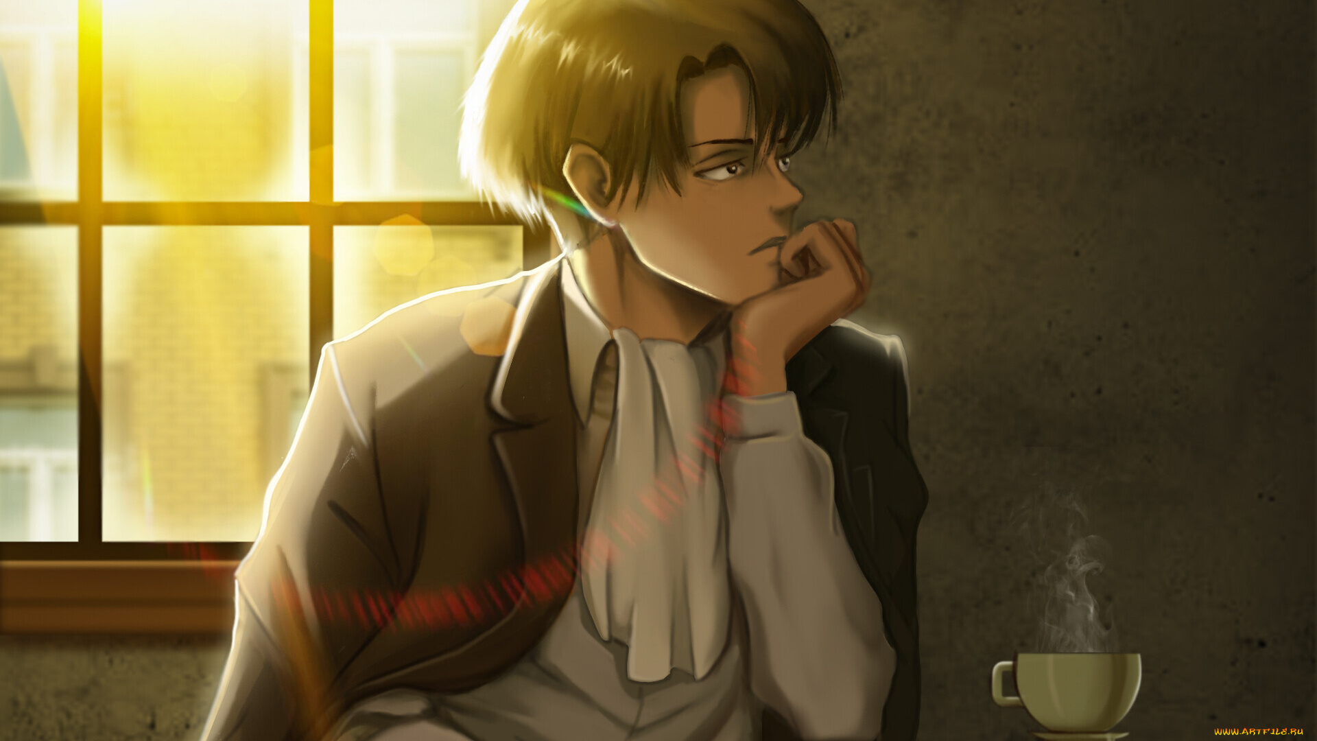 аниме, shingeki, no, kyojin, атака, титанов