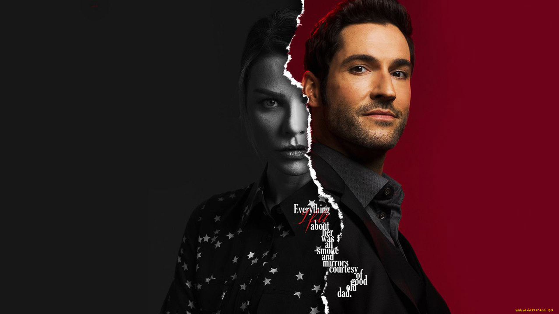 lucifer, , сериал, 2016, кино, фильмы, сериал, том, эллис, хлоя, декер, люцифер, фэнтези, драма, криминал, шесть, сезонов