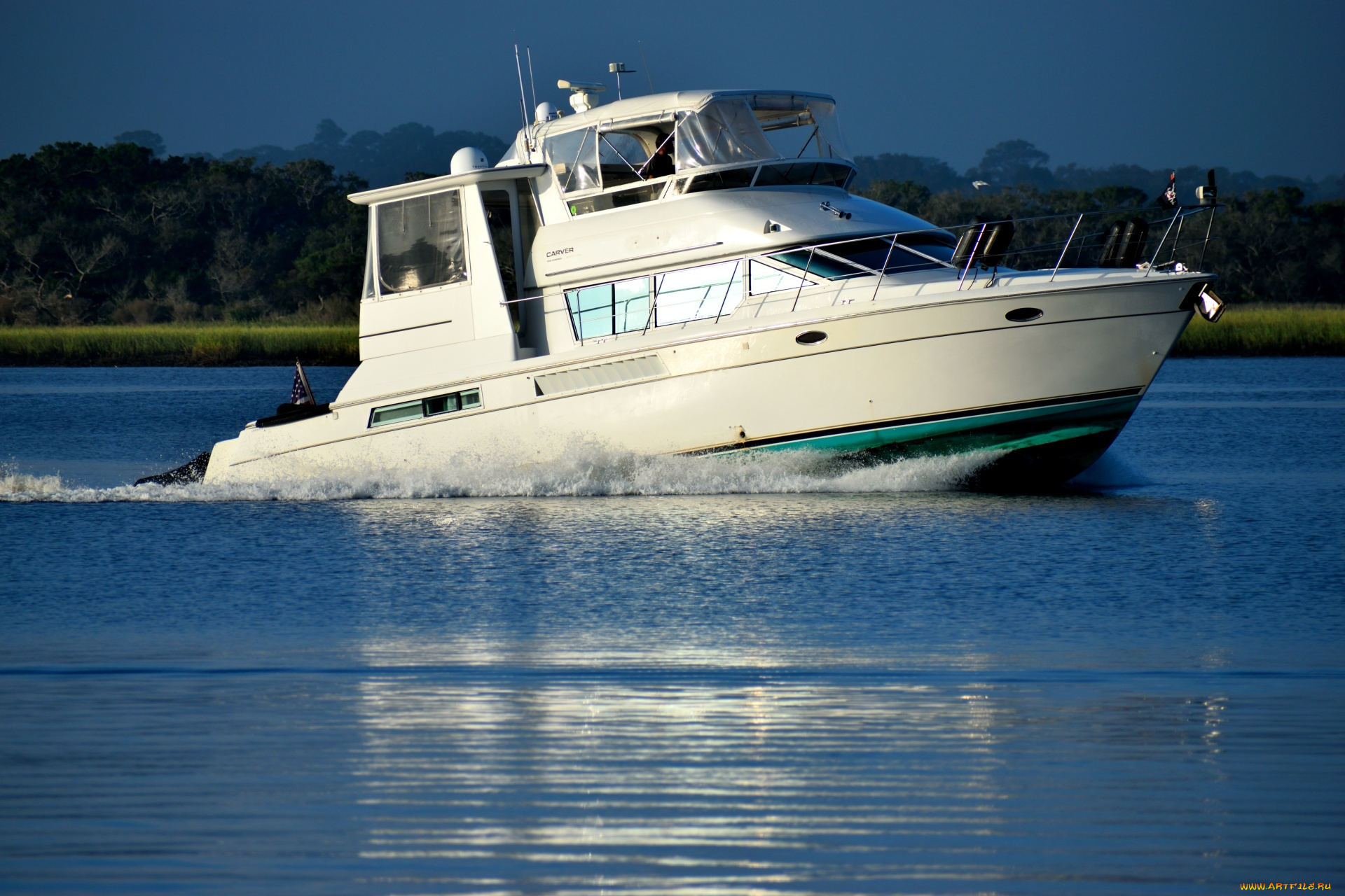 корабли, яхты, река, яхта