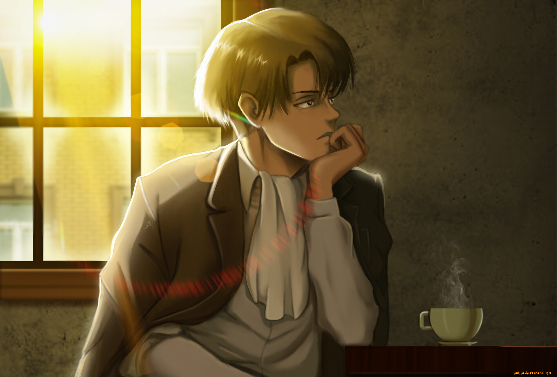 аниме, shingeki, no, kyojin, атака, титанов