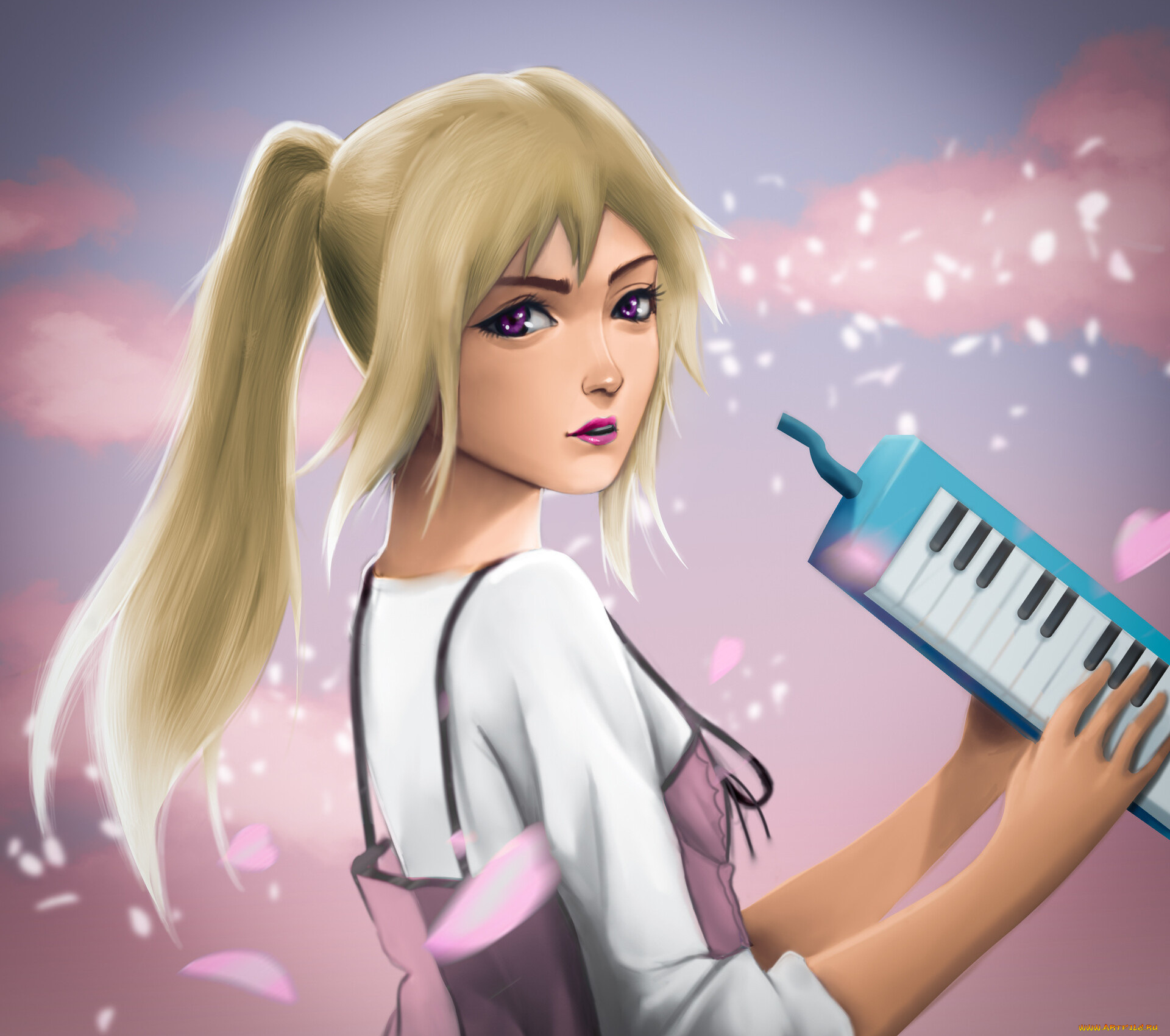 аниме, shigatsu, wa, kimi, no, uso, твоя, апрельская, ложь