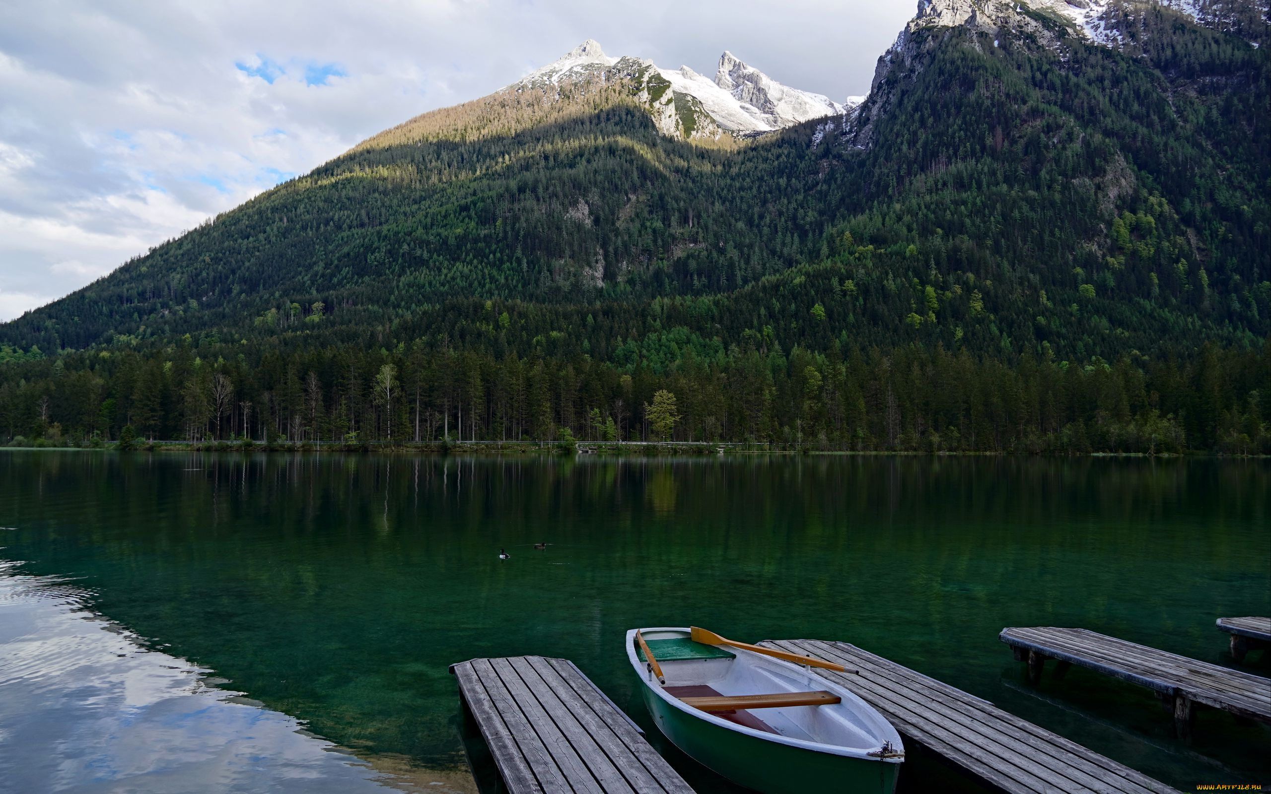 корабли, лодки, , шлюпки, горы, лес, озеро, лодка, мостки
