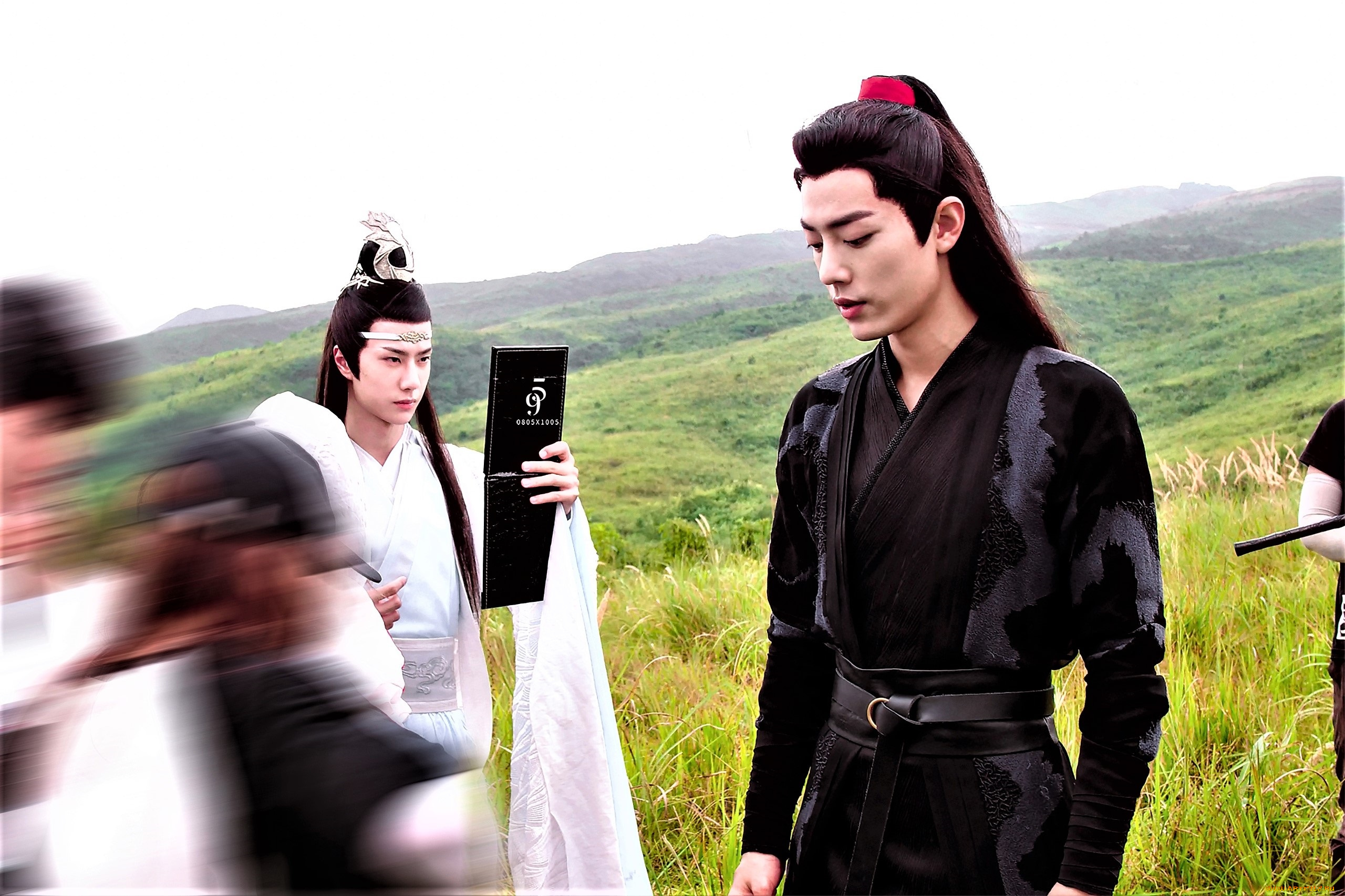 разное, знаменитости, ван, ибо, сяо, чжань, костюмы, люди, съемки