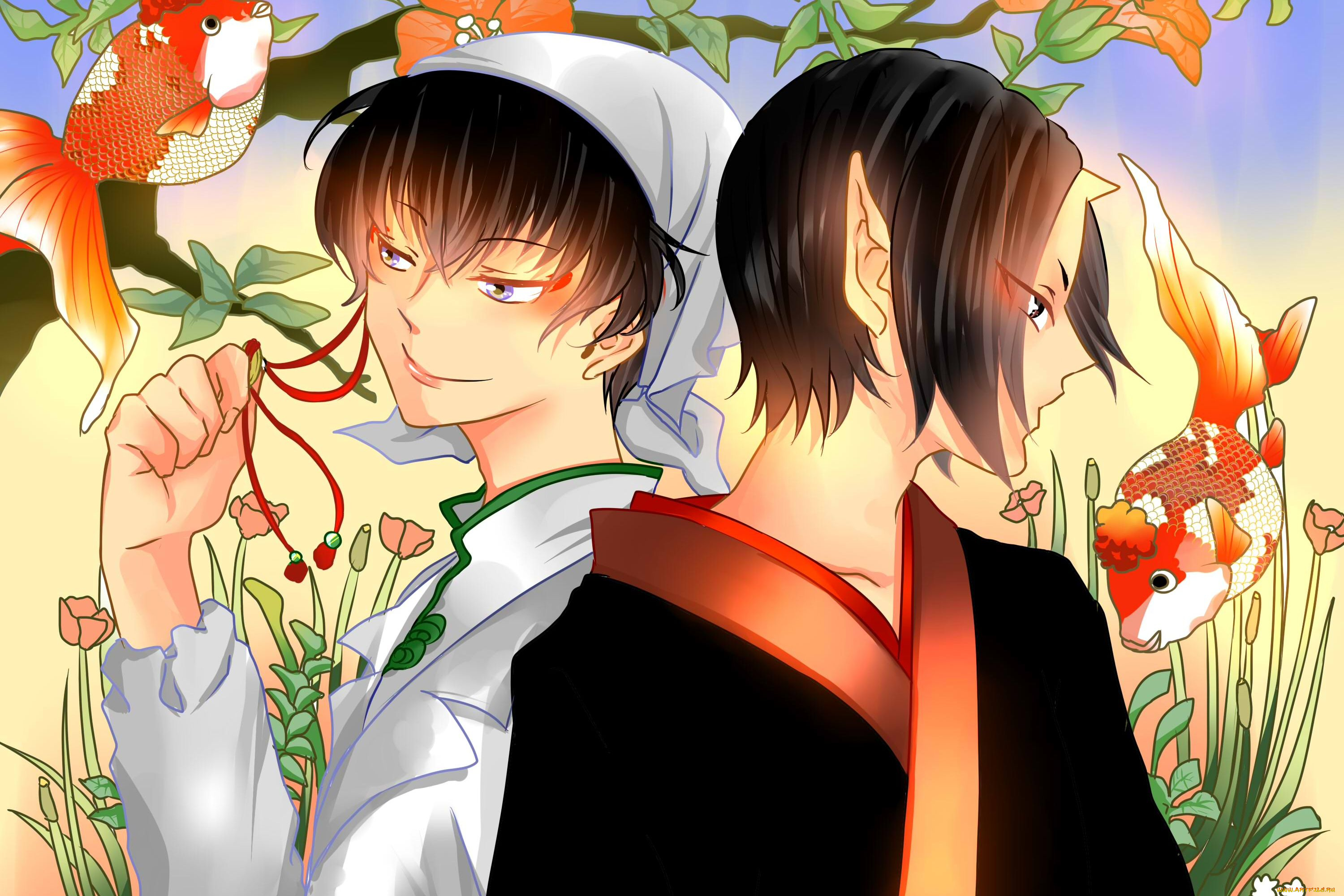 аниме, hoozuki, no, reitetsu, хладнокровный, ходзуки