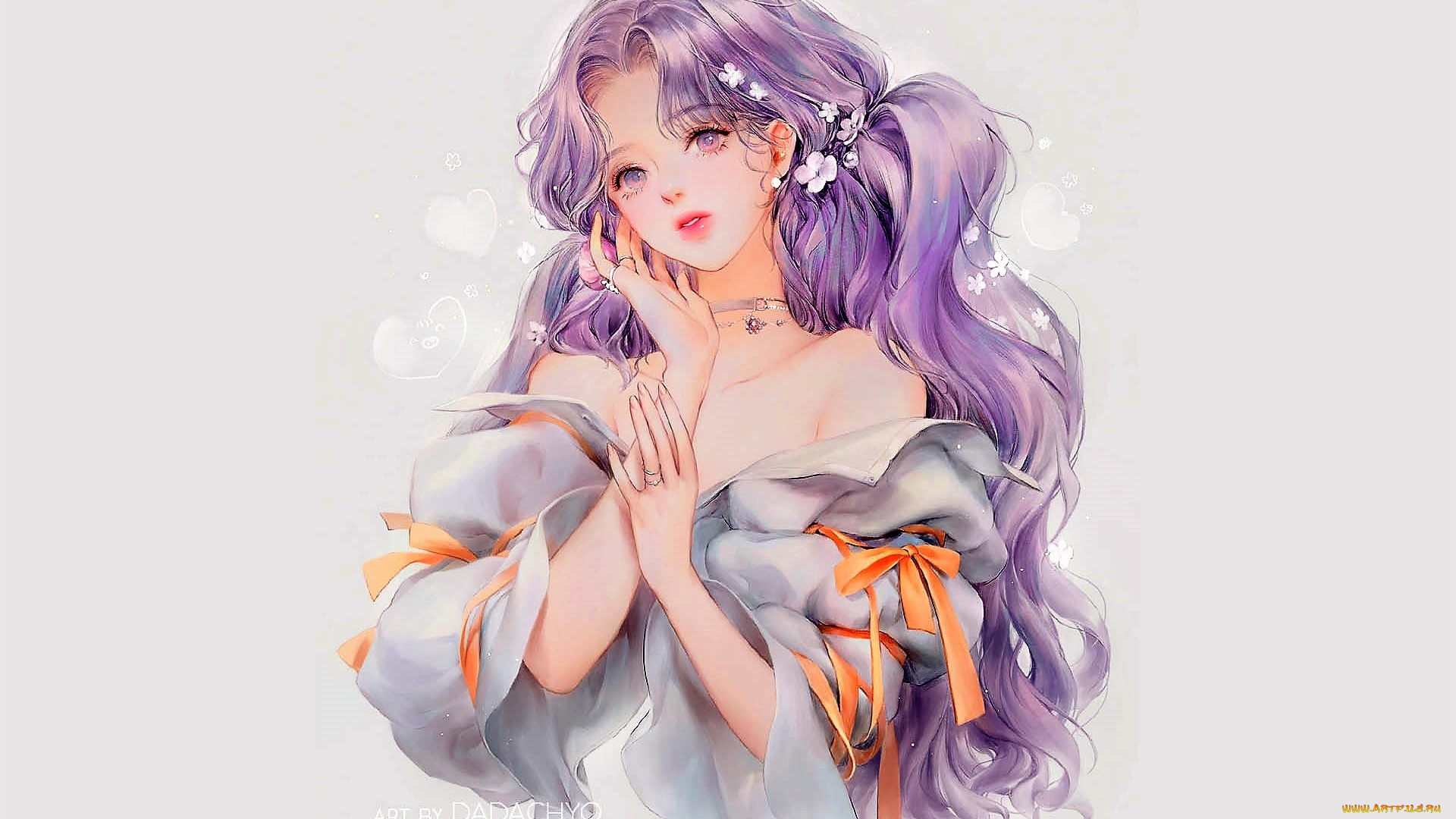 аниме, unknown, , другое, , девушка, декольте