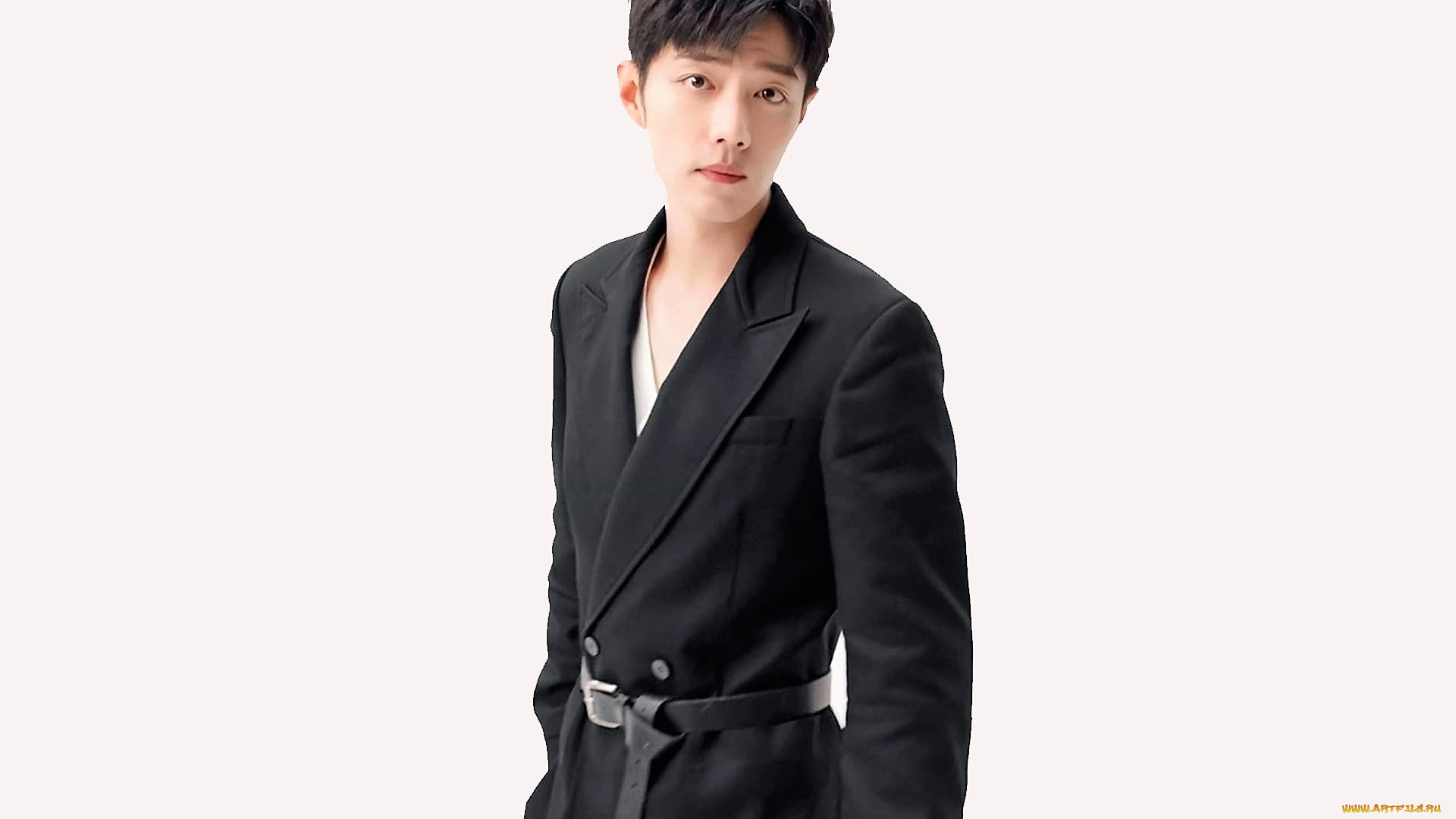 мужчины, xiao, zhan, актер, пиджак, пояс