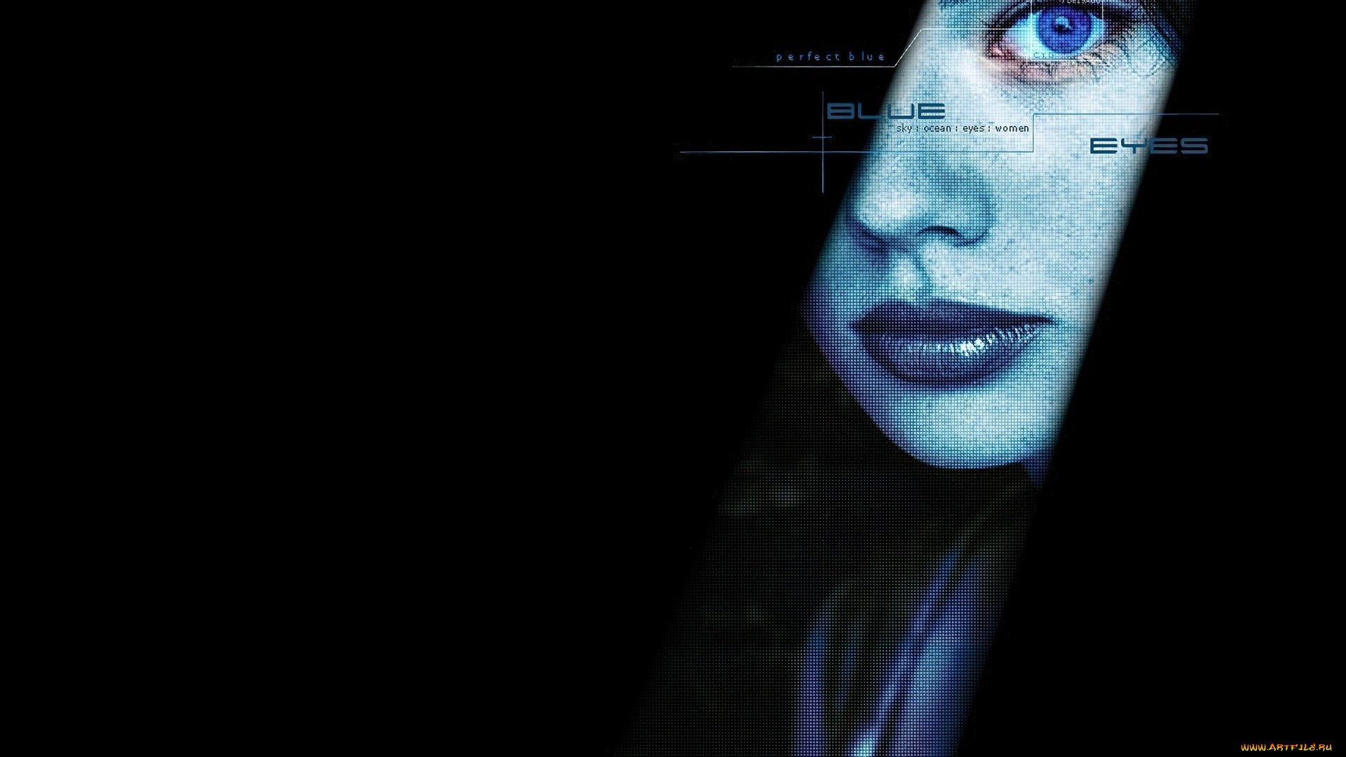 разное, компьютерный, дизайн, девушка