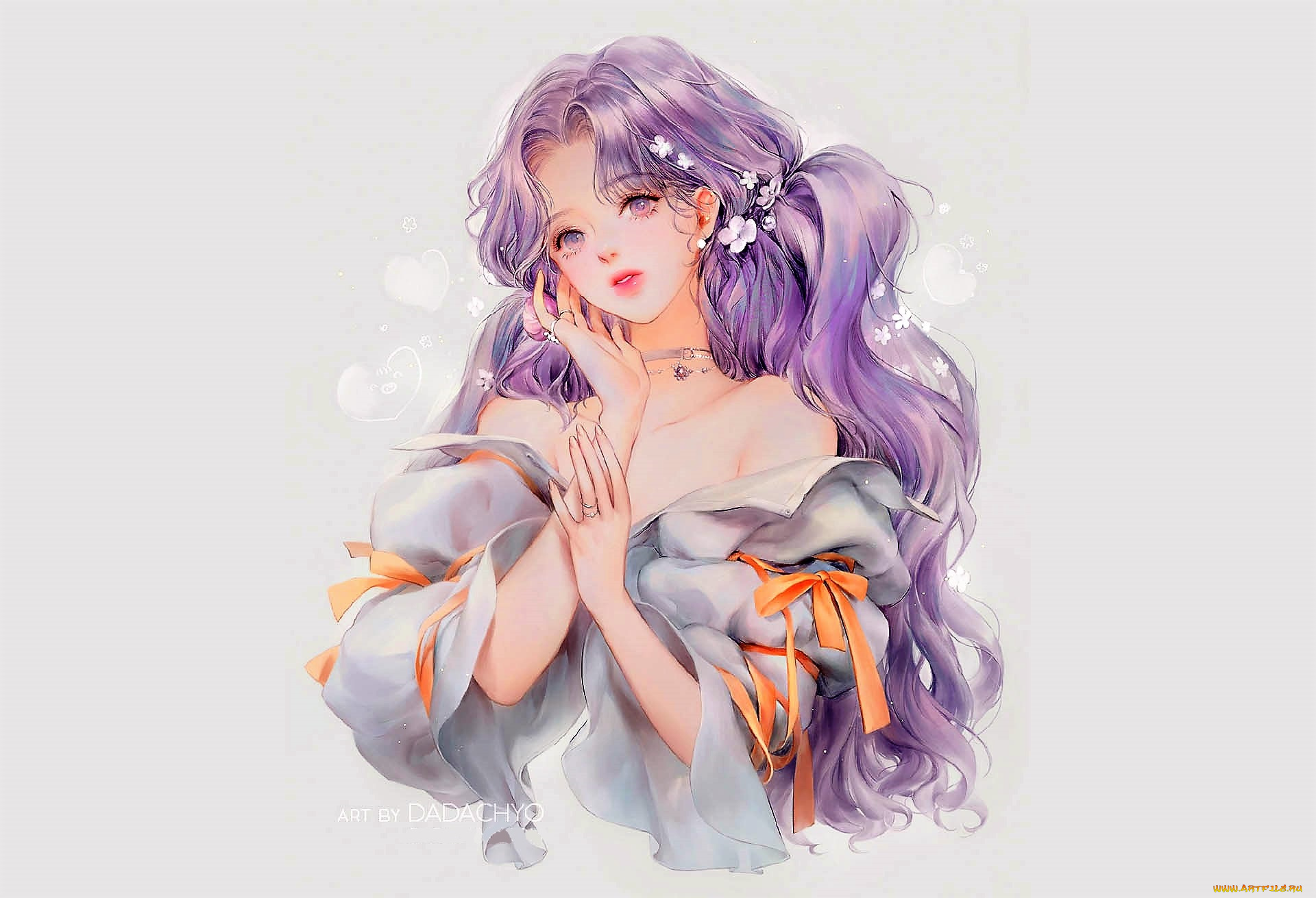 аниме, unknown, , другое, , девушка, декольте