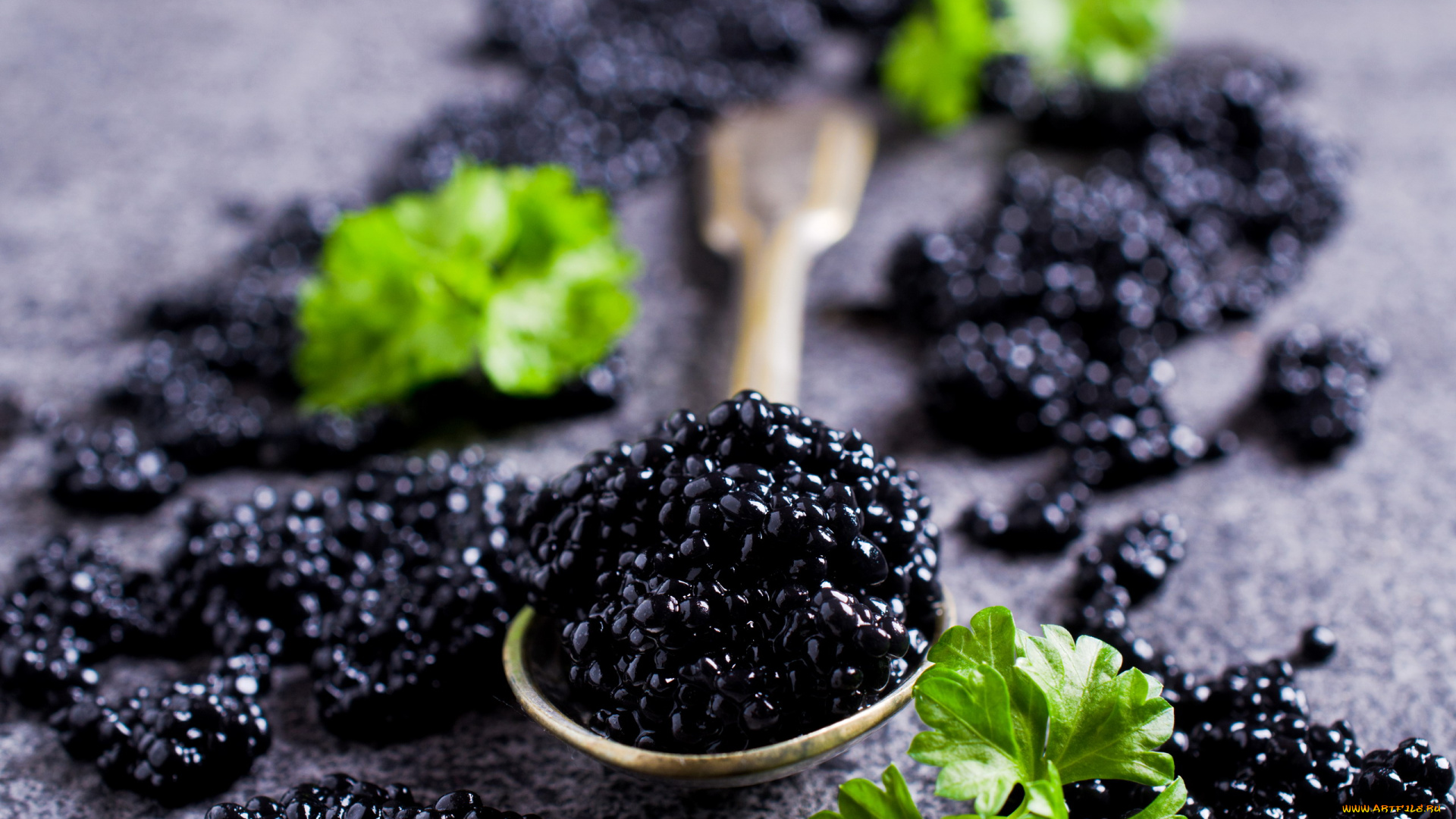 еда, икра, петрушка, черная, деликатес