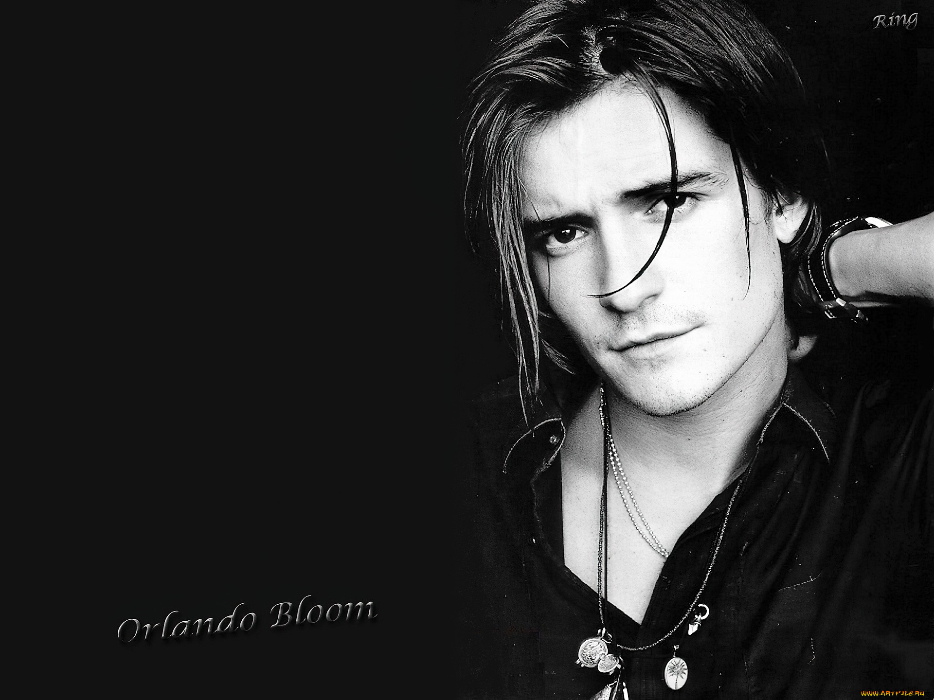 мужчины, orlando, bloom, актер, лицо