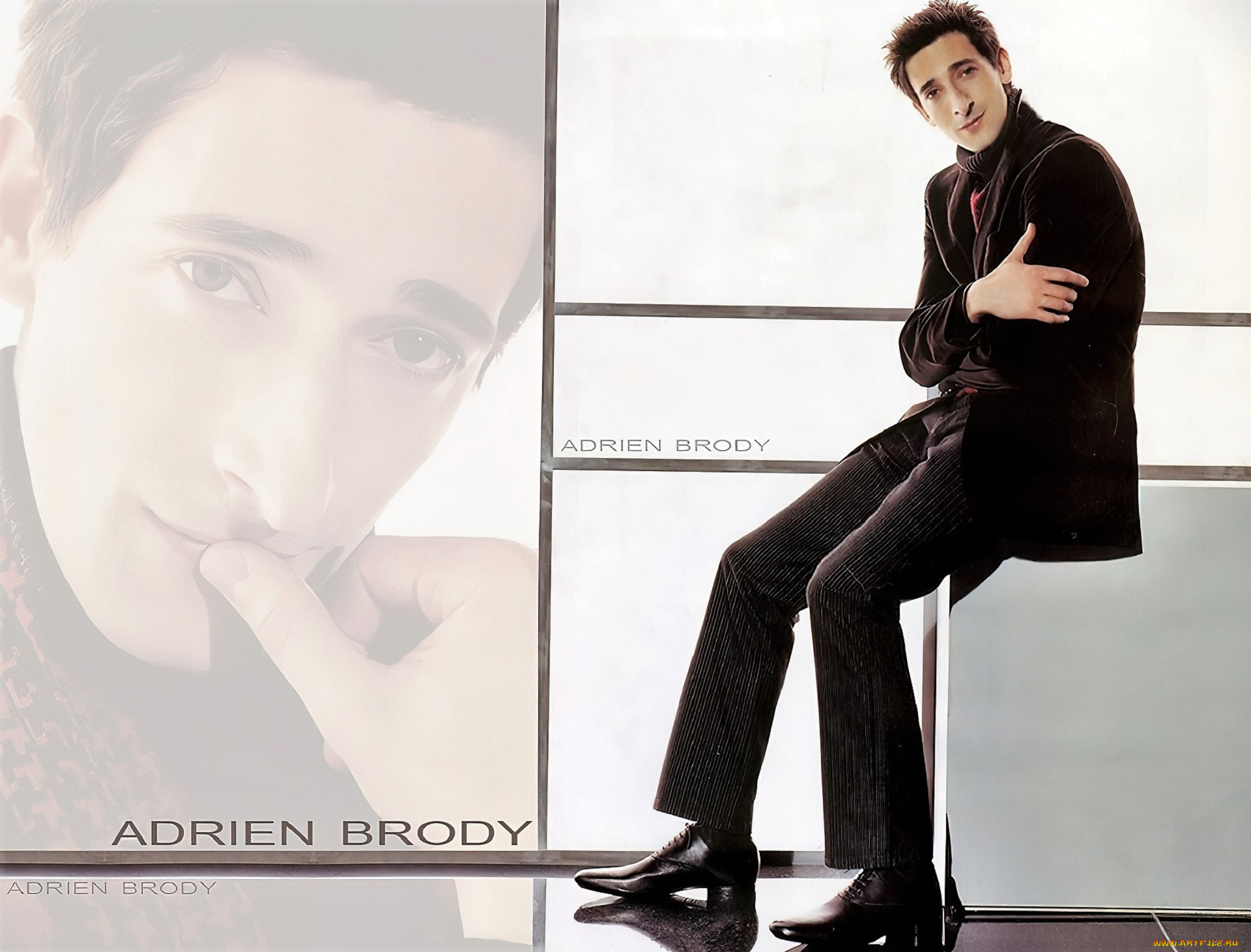 мужчины, adrien, brody, актер, костюм, куб