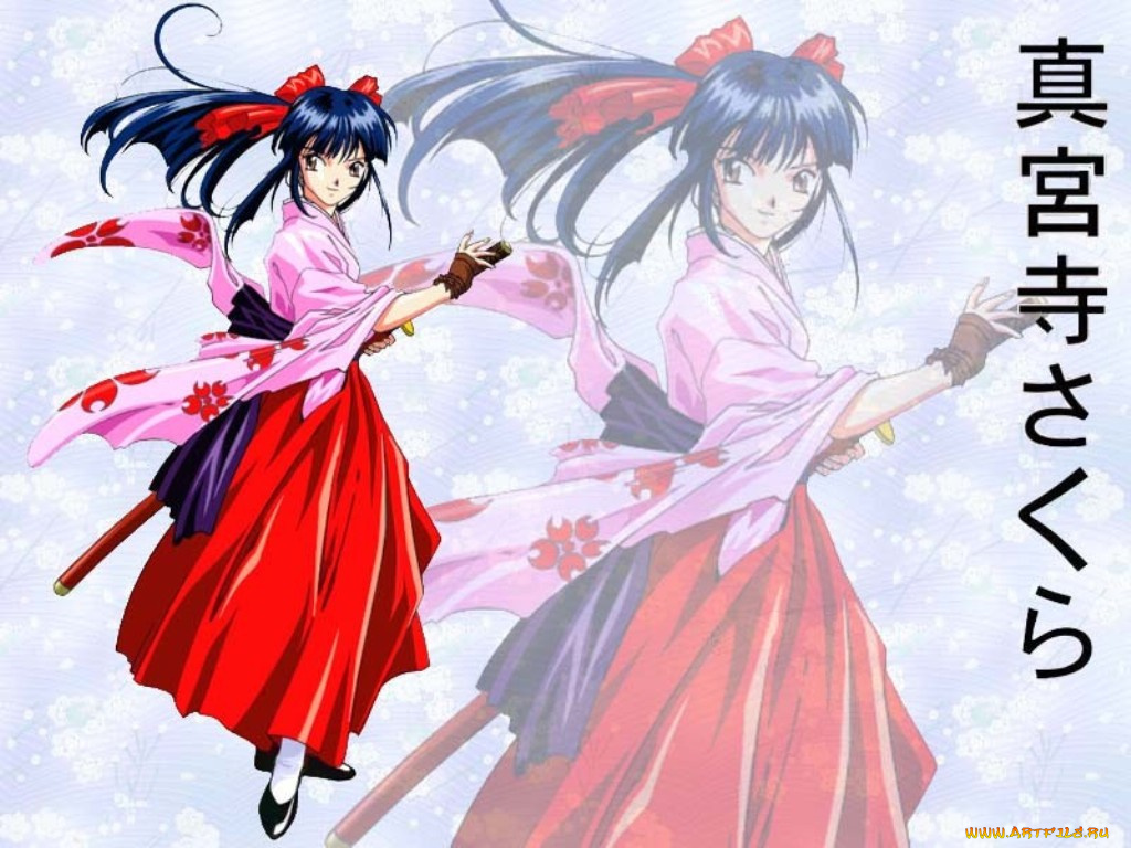 аниме, sakura, wars