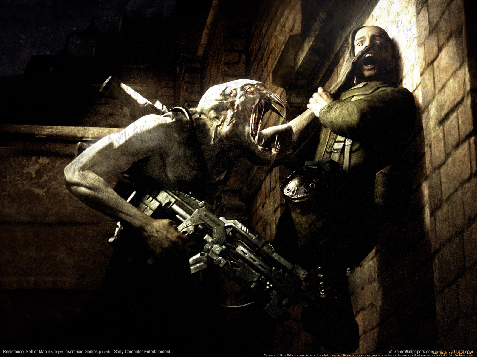 видео, игры, resistance, fall, of, man