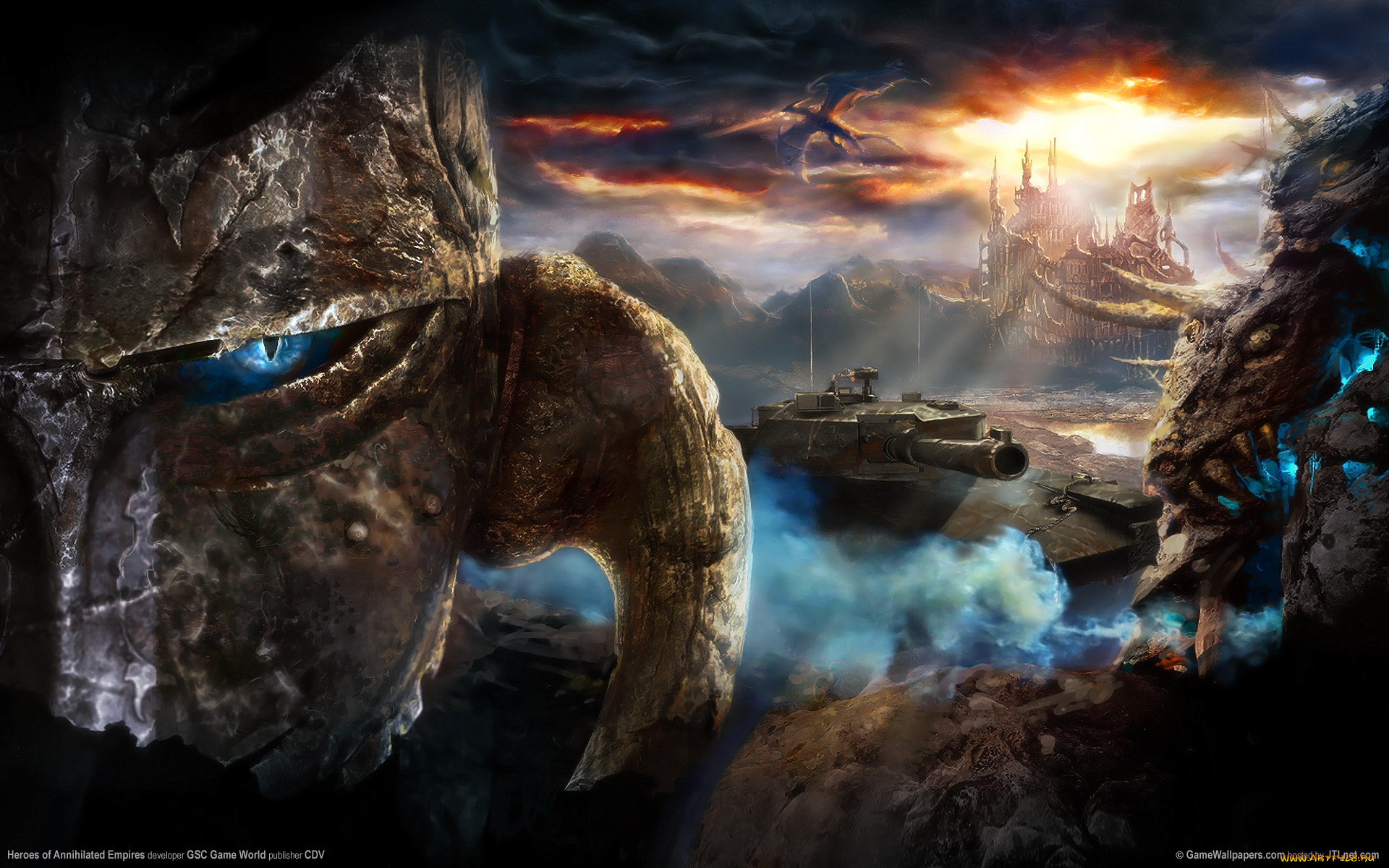 видео, игры, heroes, of, annihilated, empires