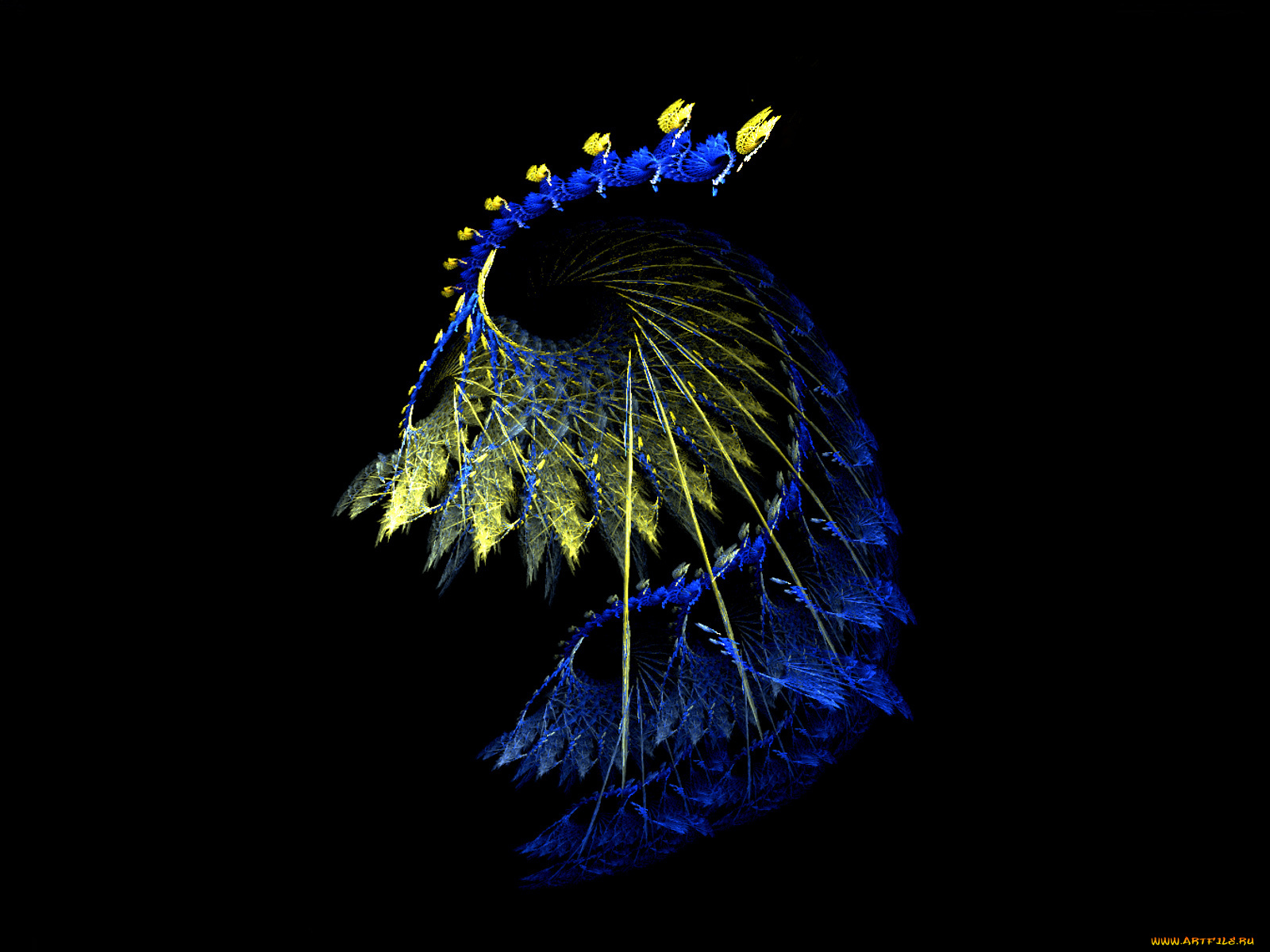 3д, графика, fractal, фракталы, абстракция