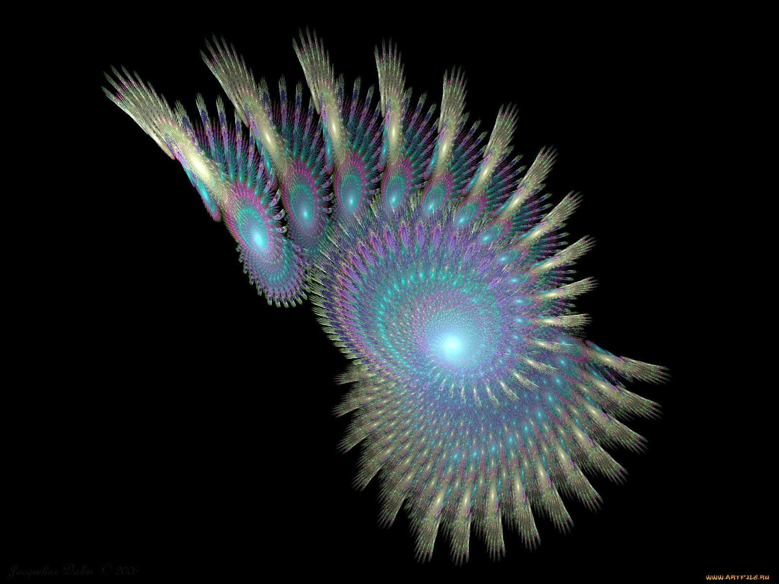 3д, графика, fractal, фракталы, абстракция