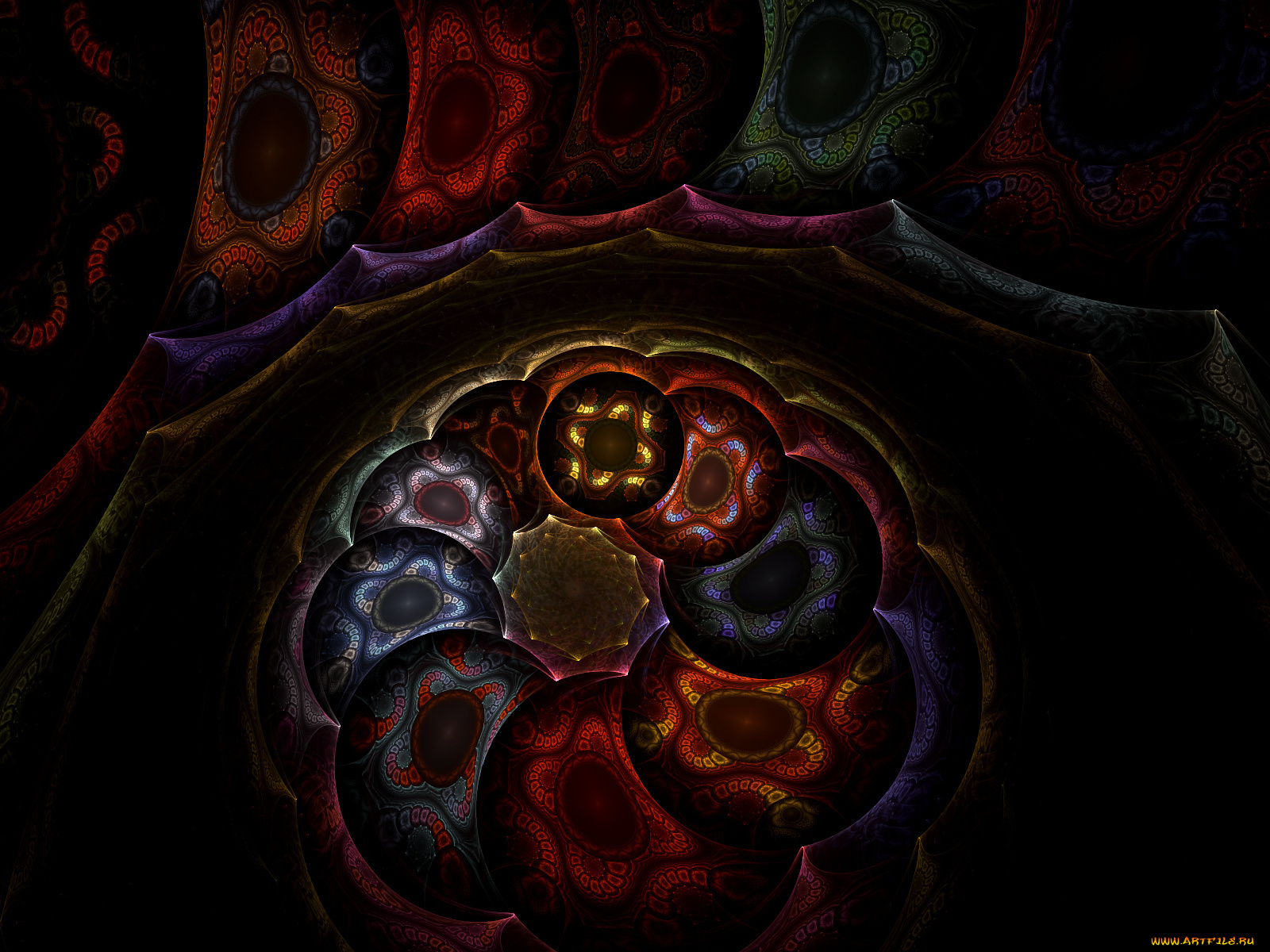 3д, графика, fractal, фракталы, фрактал