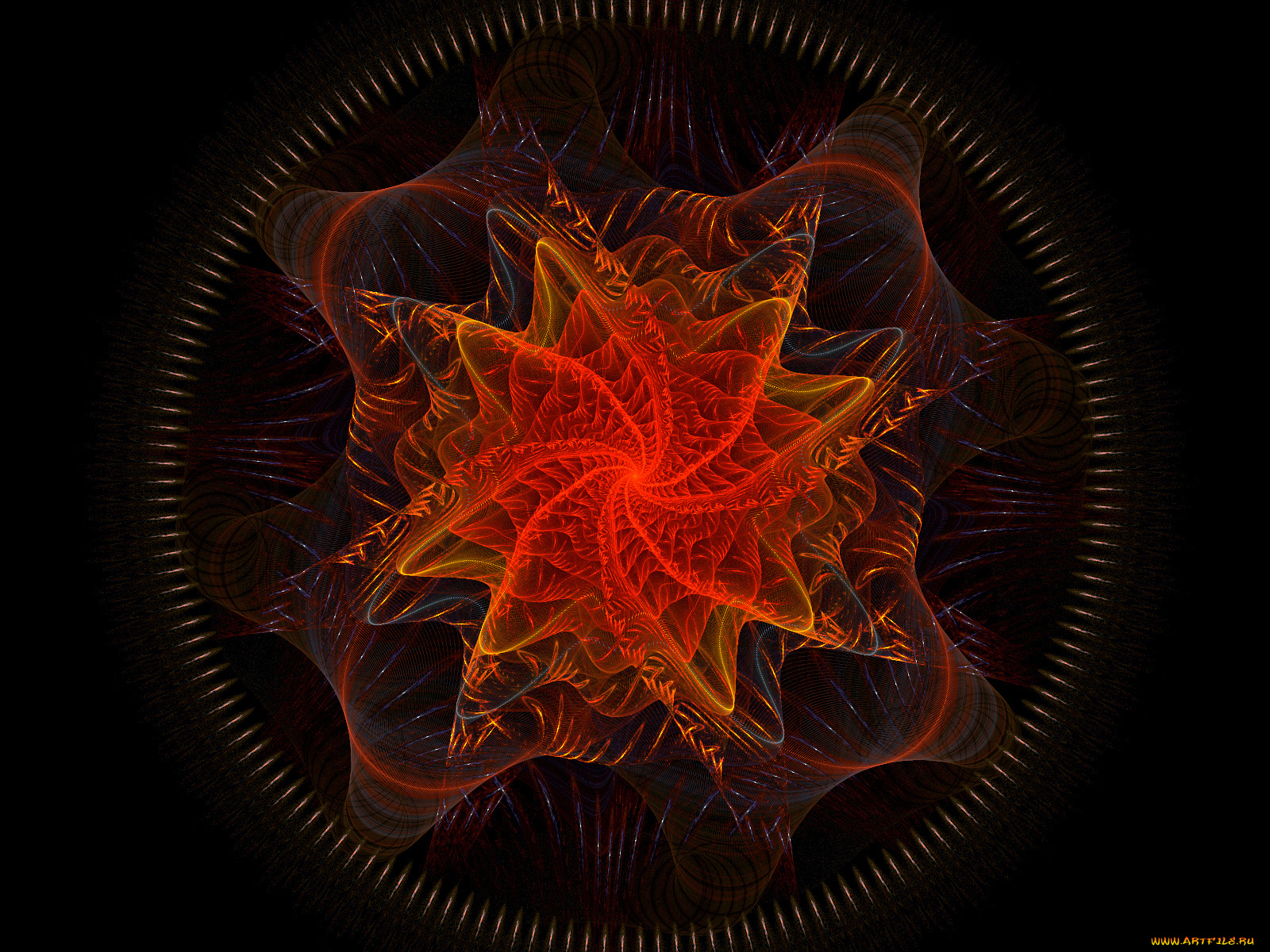 3д, графика, fractal, фракталы, фрактал