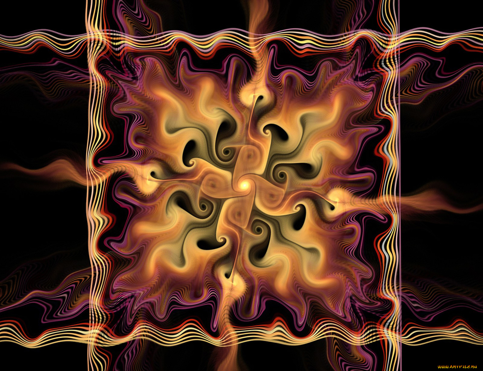 3д, графика, fractal, фракталы, фрактал