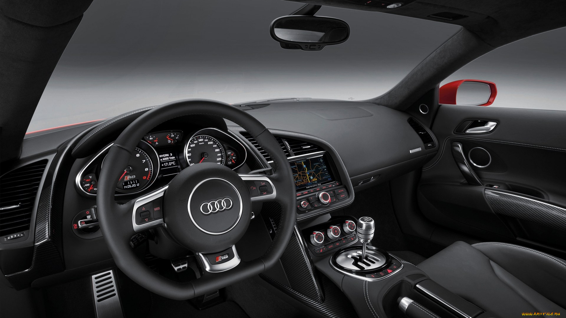 автомобили, спидометры, торпедо, audi, r8