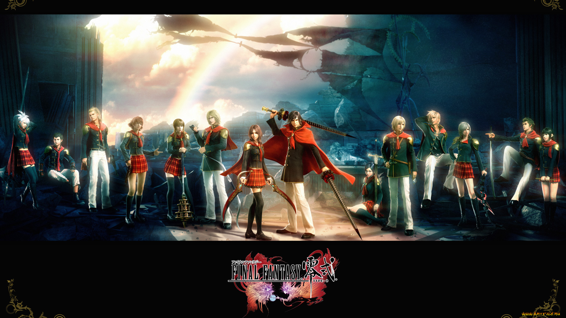 final, fantasy, type, видео, игры, type-0