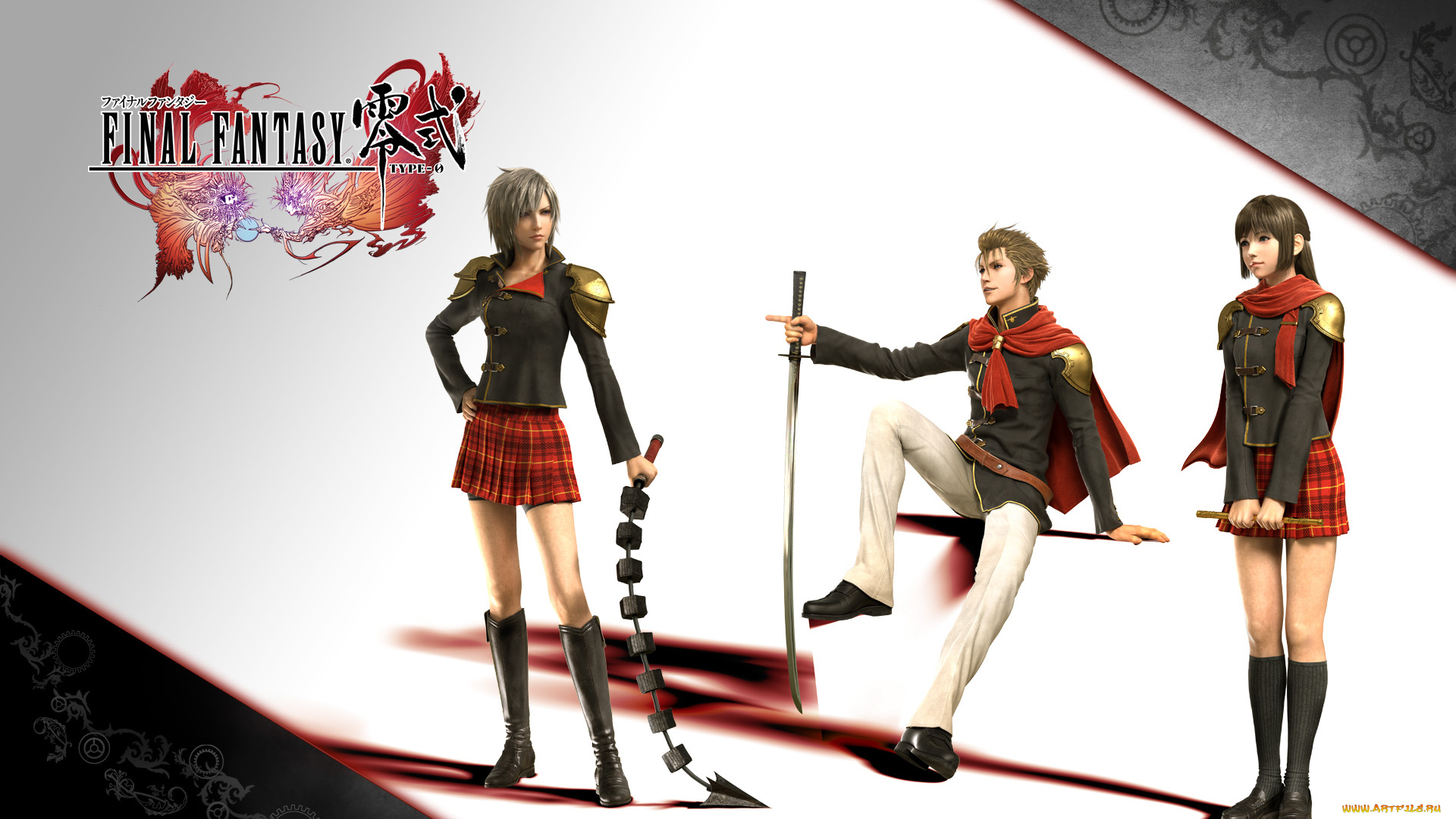 final, fantasy, type, видео, игры, type-0