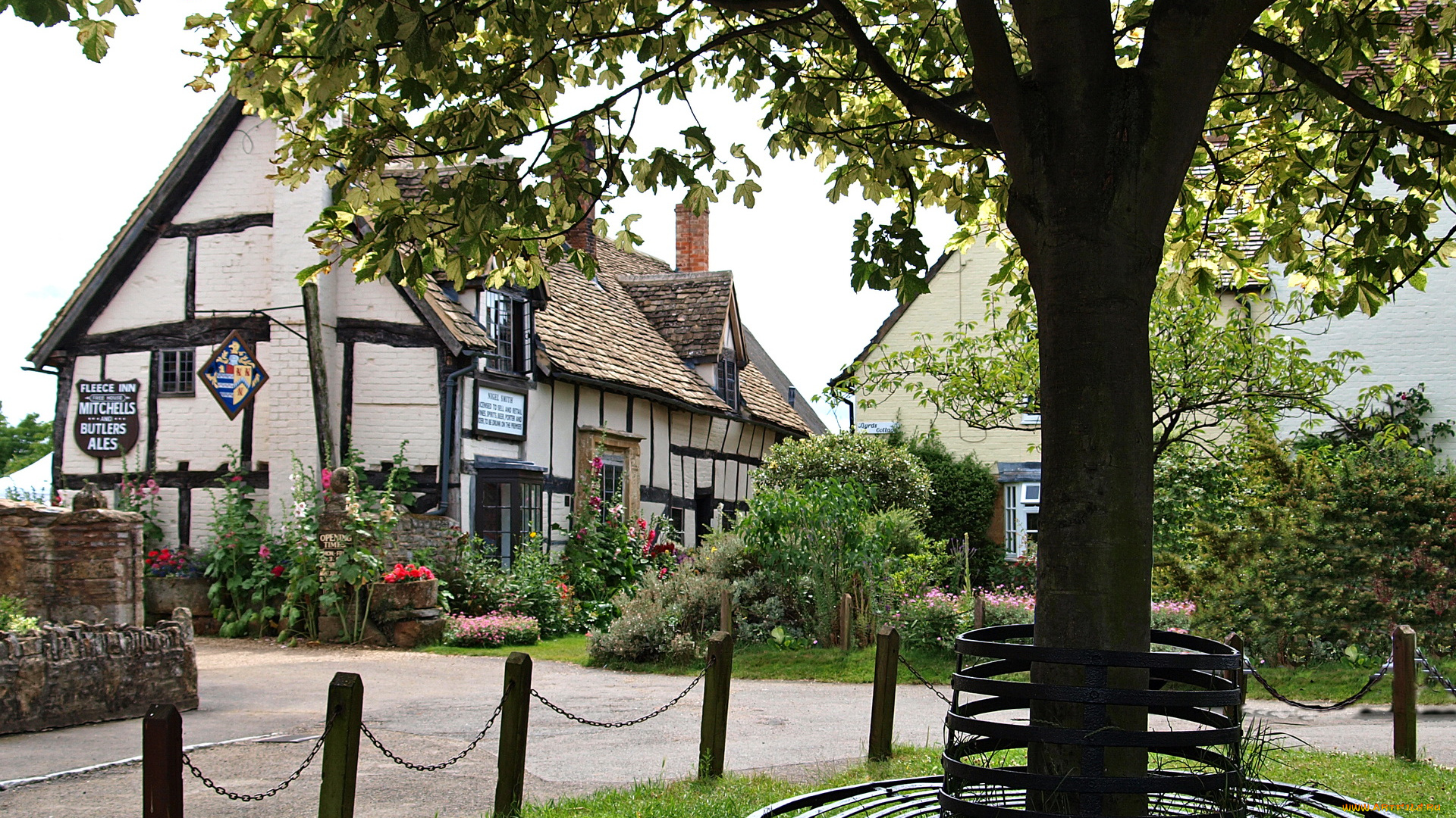 великобритания, бретфортон, города, улицы, площади, набережные