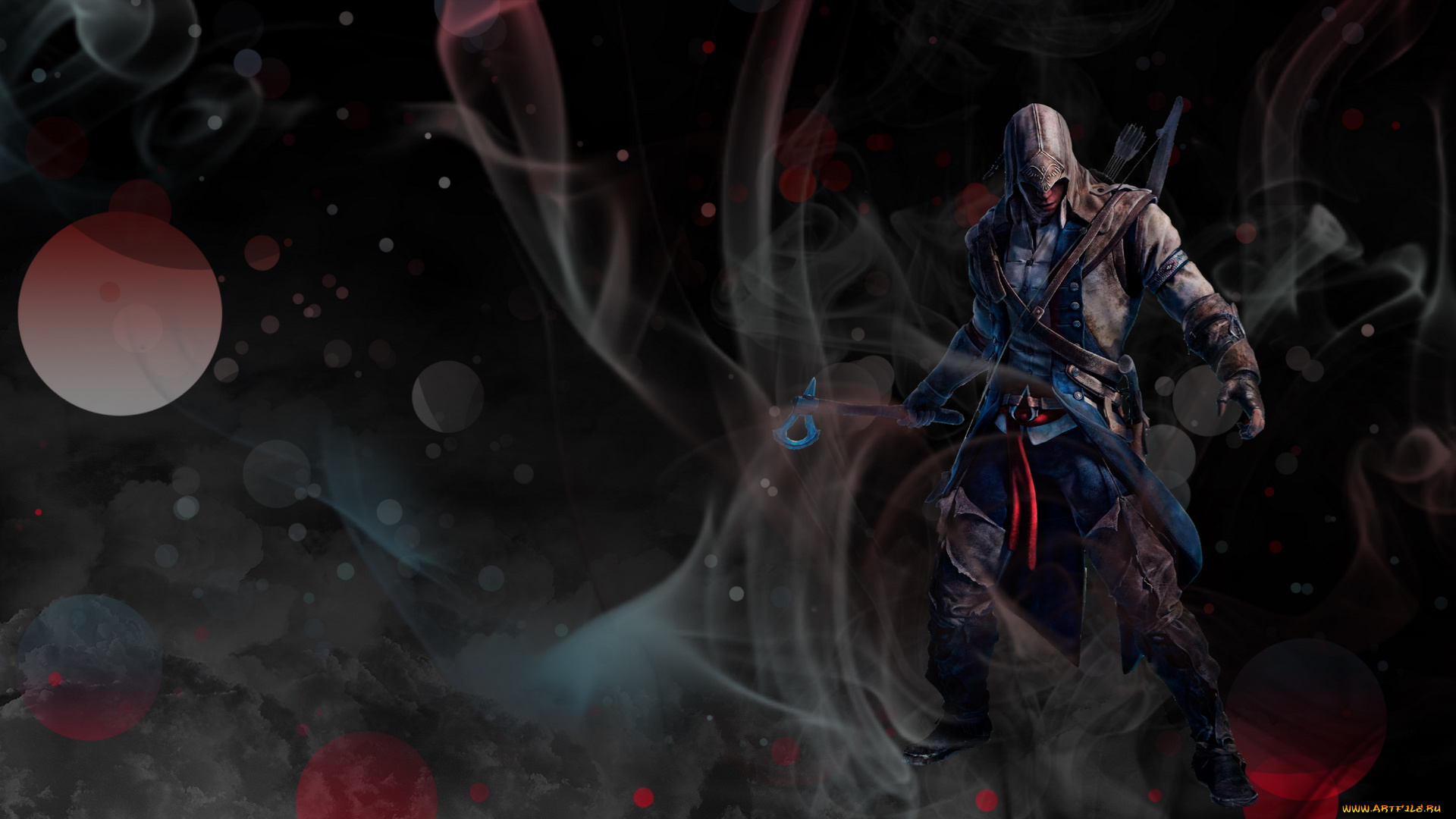 видео, игры, assassin’s, creed, iii, воин