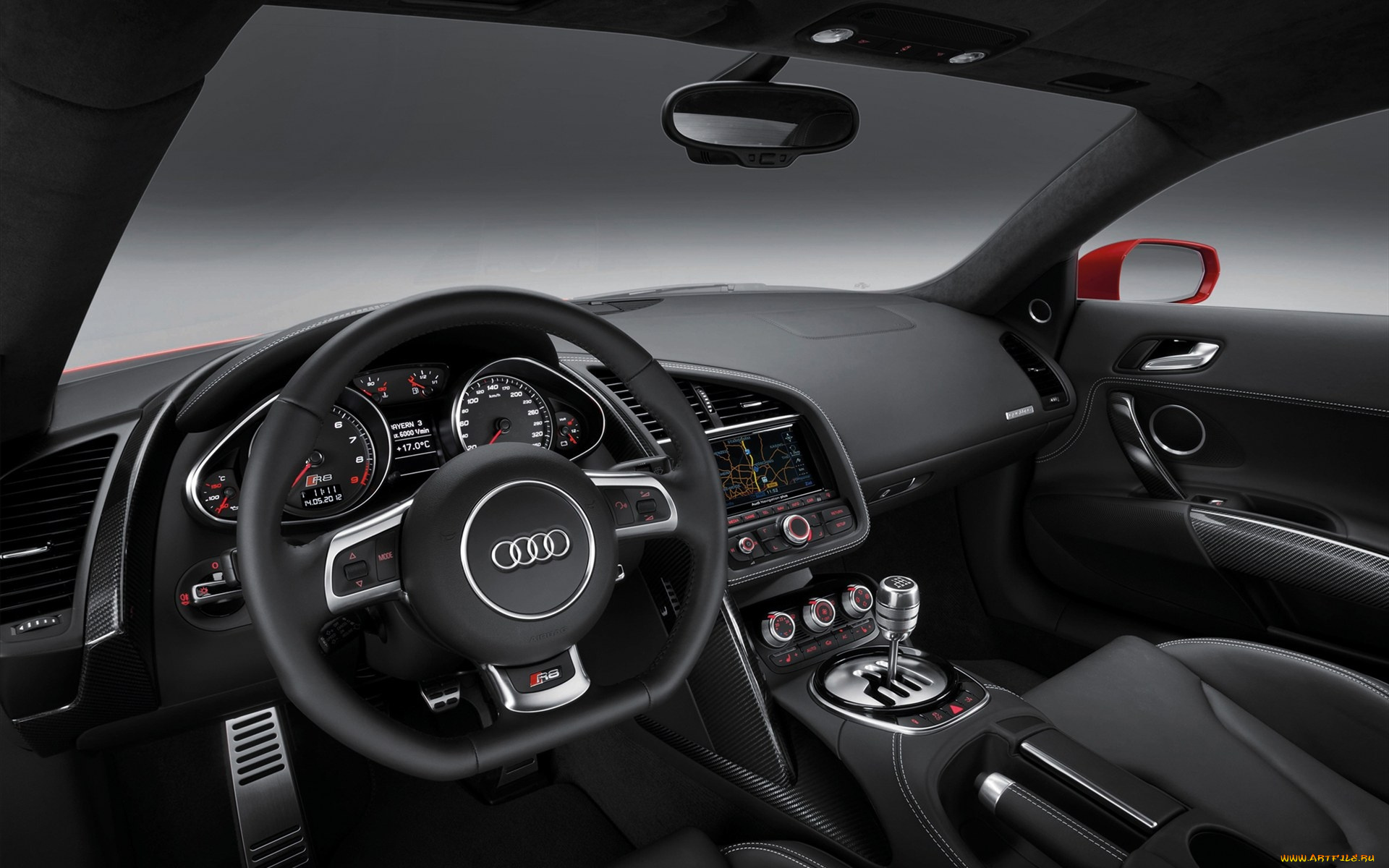 автомобили, спидометры, торпедо, audi, r8