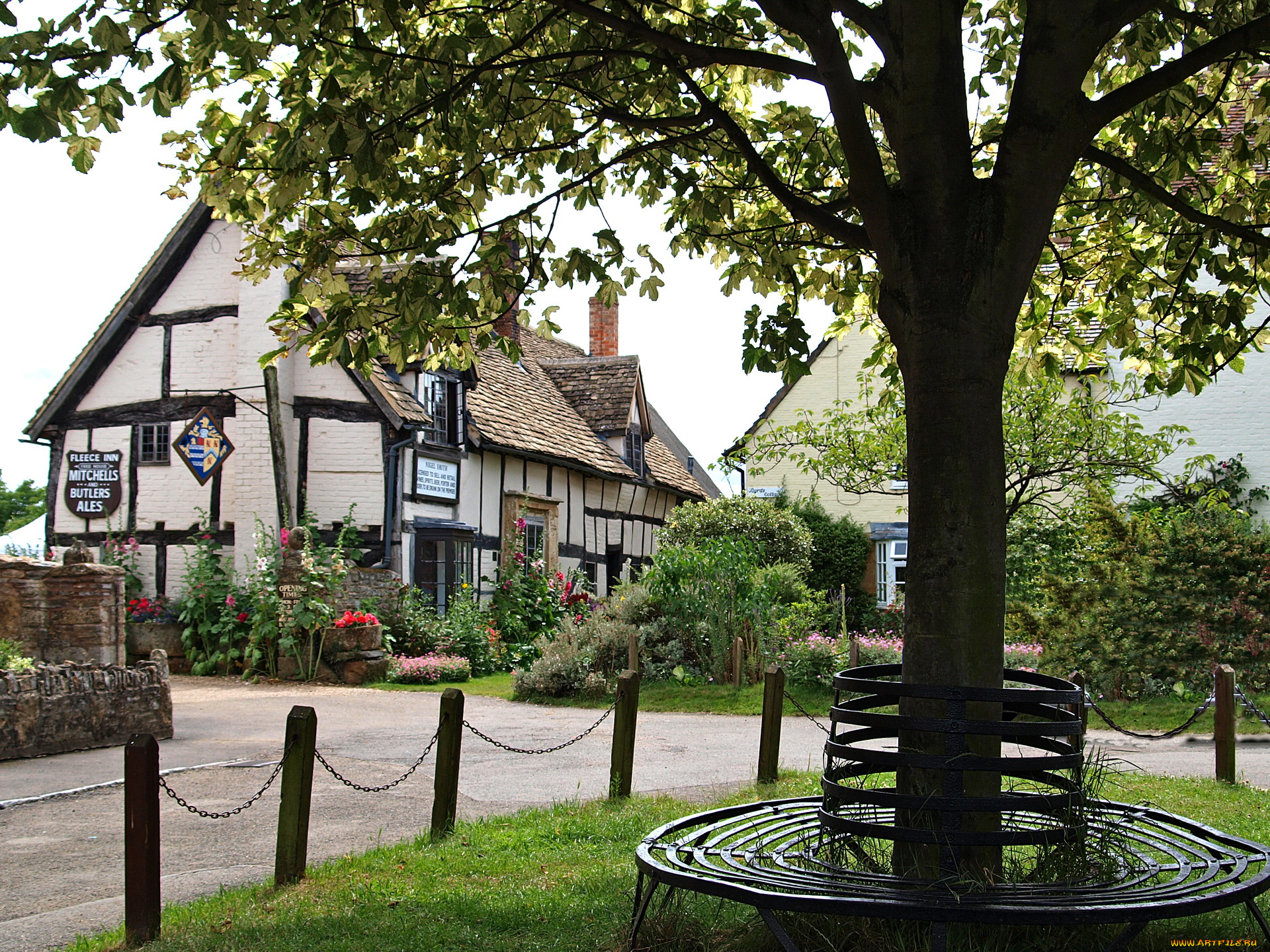 великобритания, бретфортон, города, улицы, площади, набережные