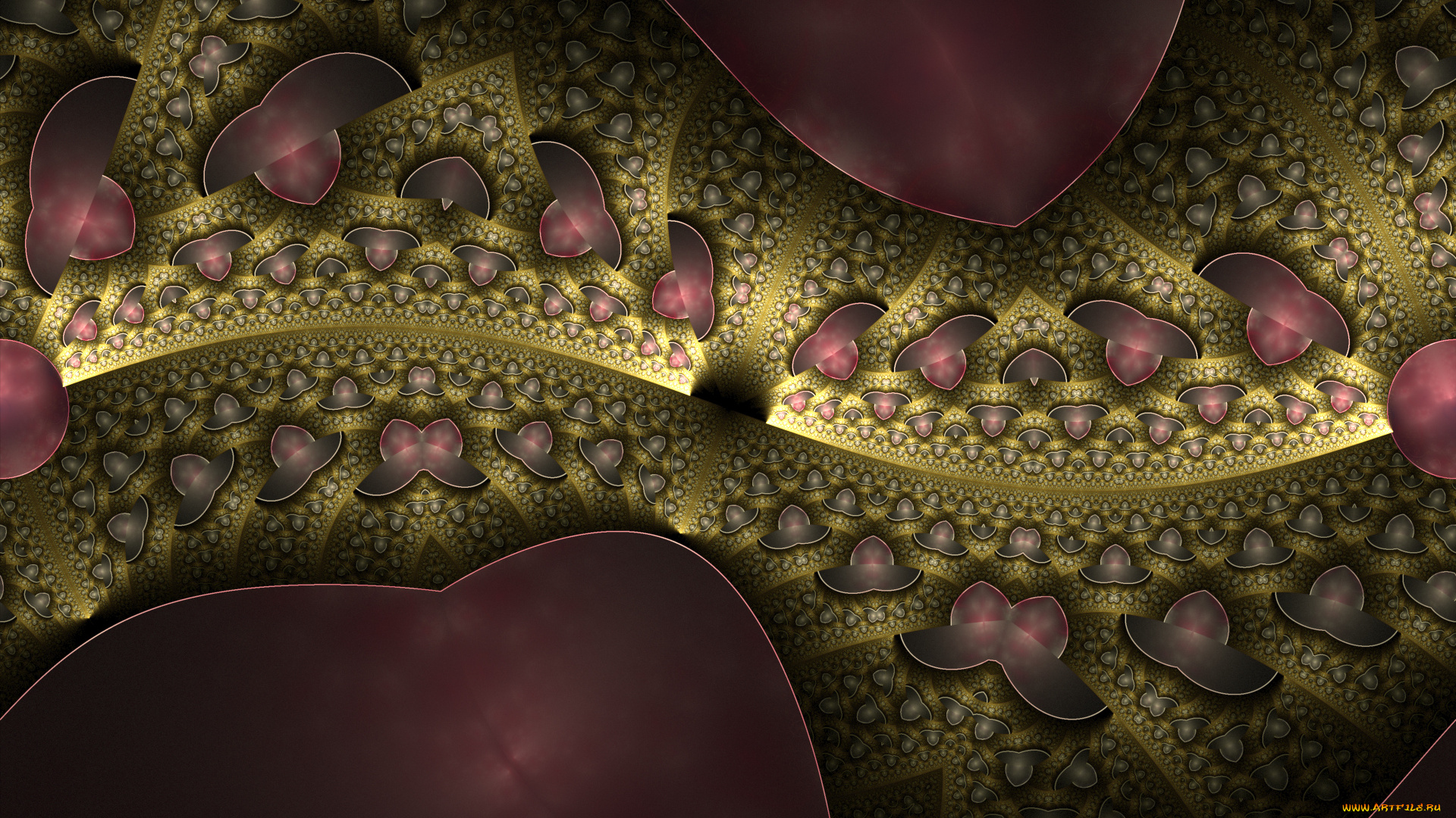 3д, графика, фракталы, , fractal, цвета, фон, узор