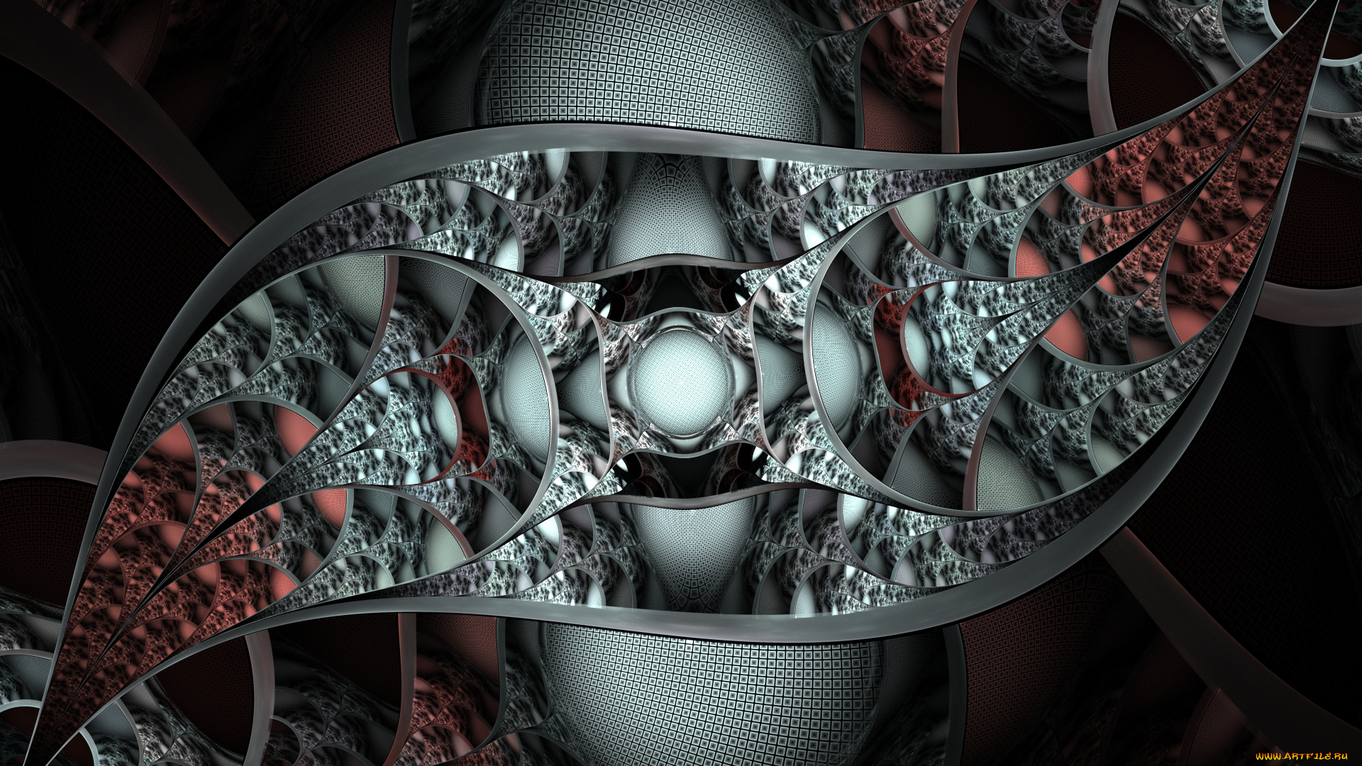 3д, графика, фракталы, , fractal, фон, узор, цвета