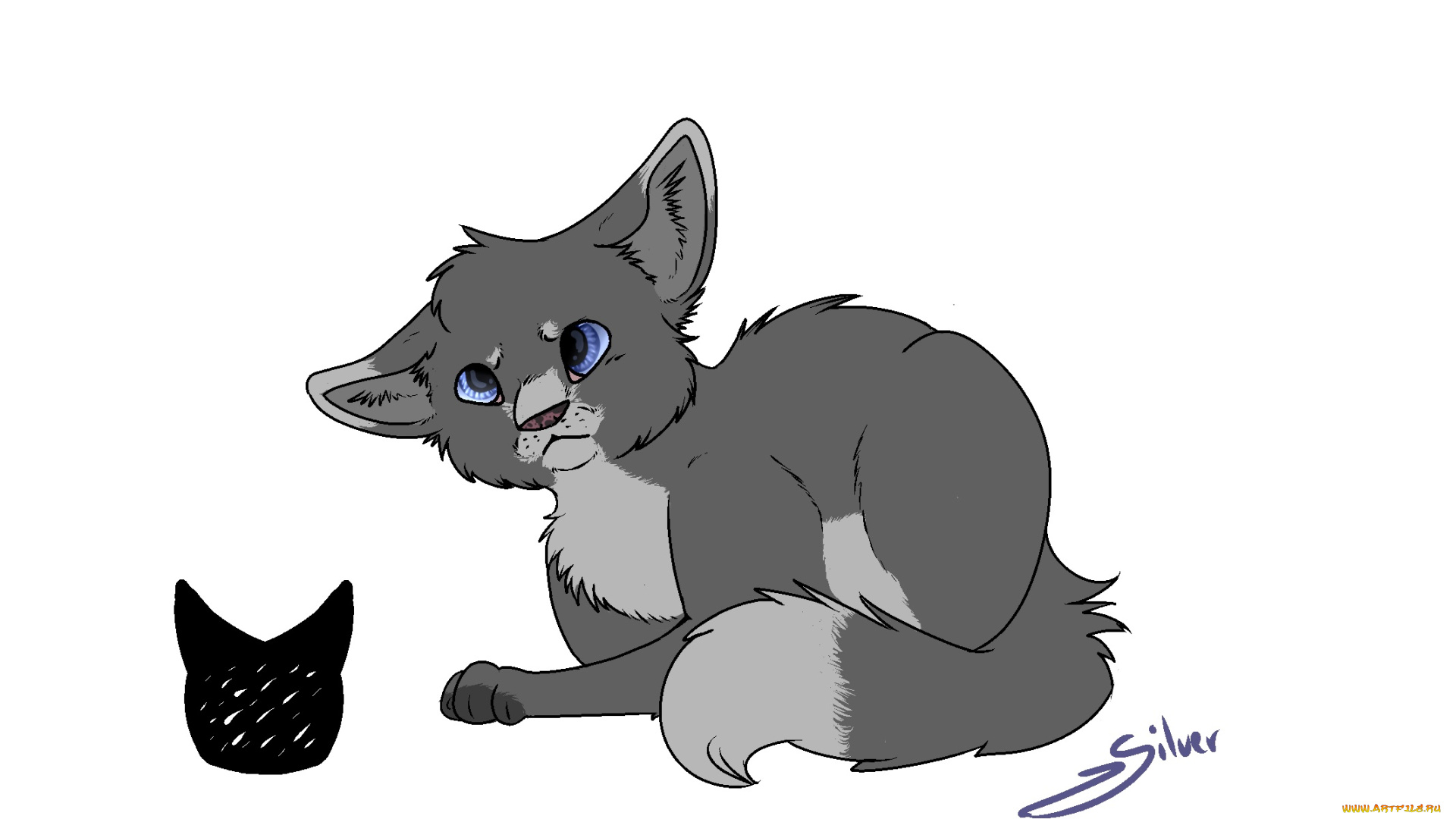 рисованные, животные, , львы, зверёк